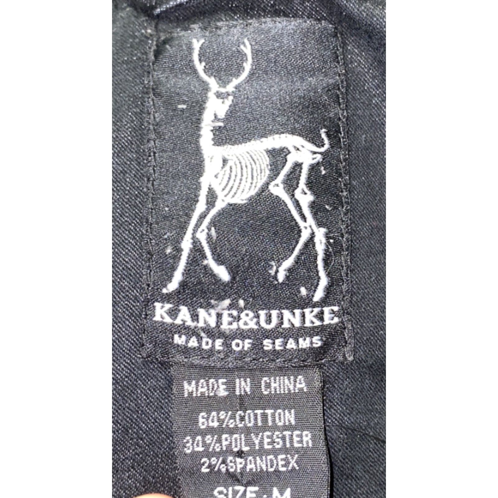 Vintage VINTAGE Kane And Unke Jacket Women's Black Button Front Multi Pocket Size M Size M / US 6-8 / IT 42-44 - 6 Thumbnail