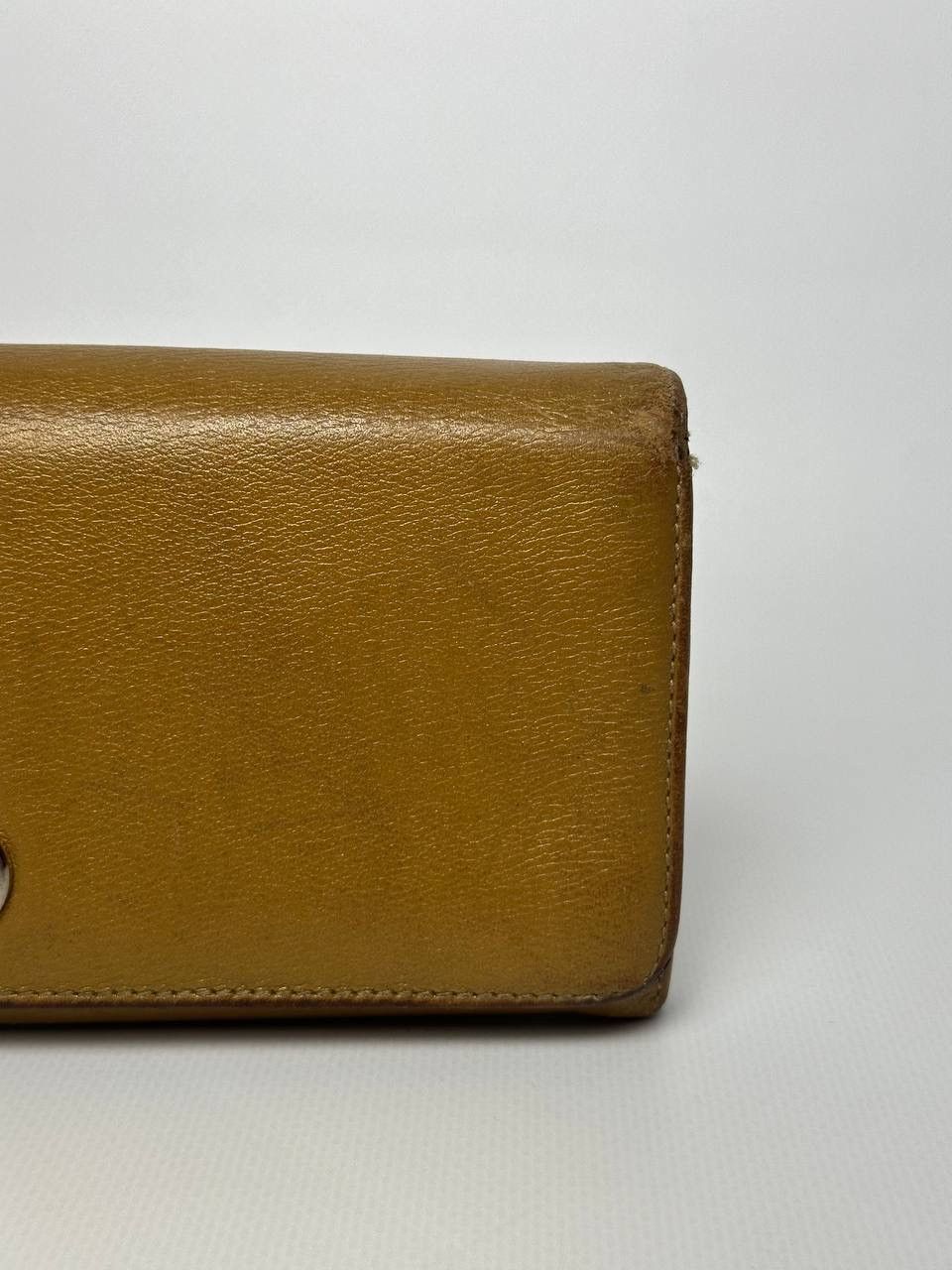 Loewe 90s Vintage Loewe Anagram Leather Authentic Golden Wallet Size ONE SIZE - 9 Thumbnail
