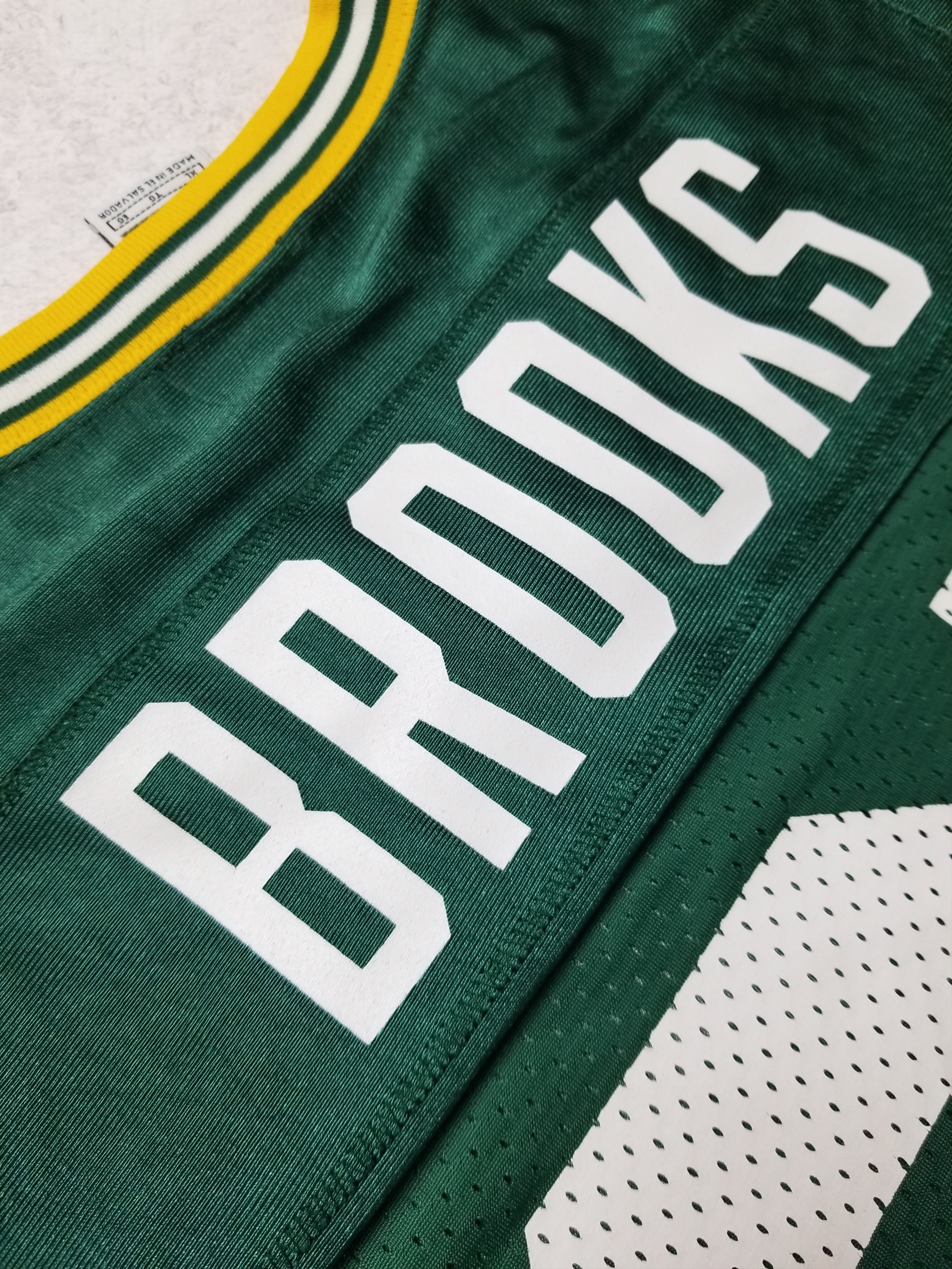 Nike Vintage Green Bay Packers Robert Brooks Nike Team Jersey Size US XL / EU 56 / 4 - 9 Thumbnail