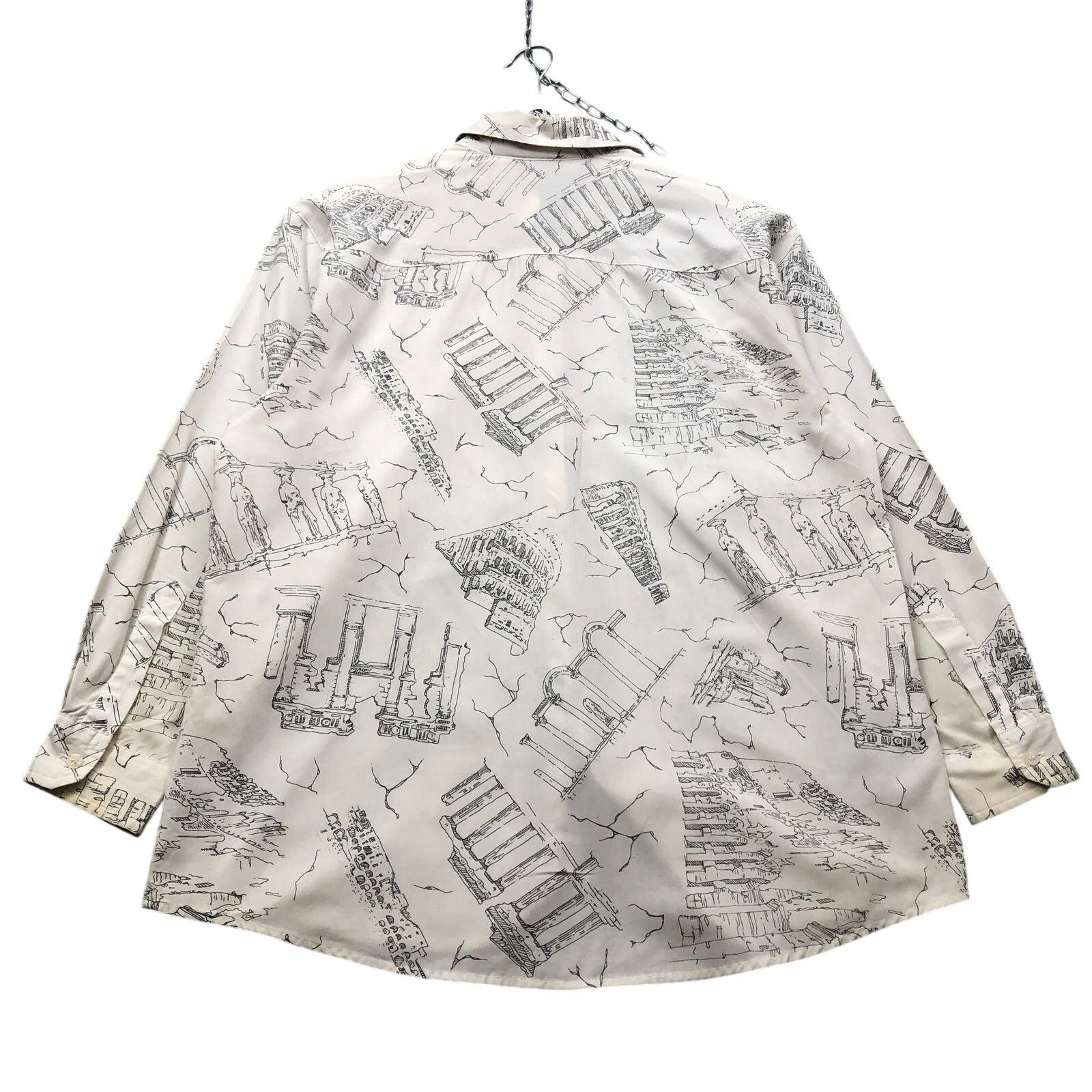 Diane von Furstenberg Diane Von Furstenberg Button Up Shirt Top Womens M White Size M / US 6-8 / IT 42-44 - 2 Thumbnail