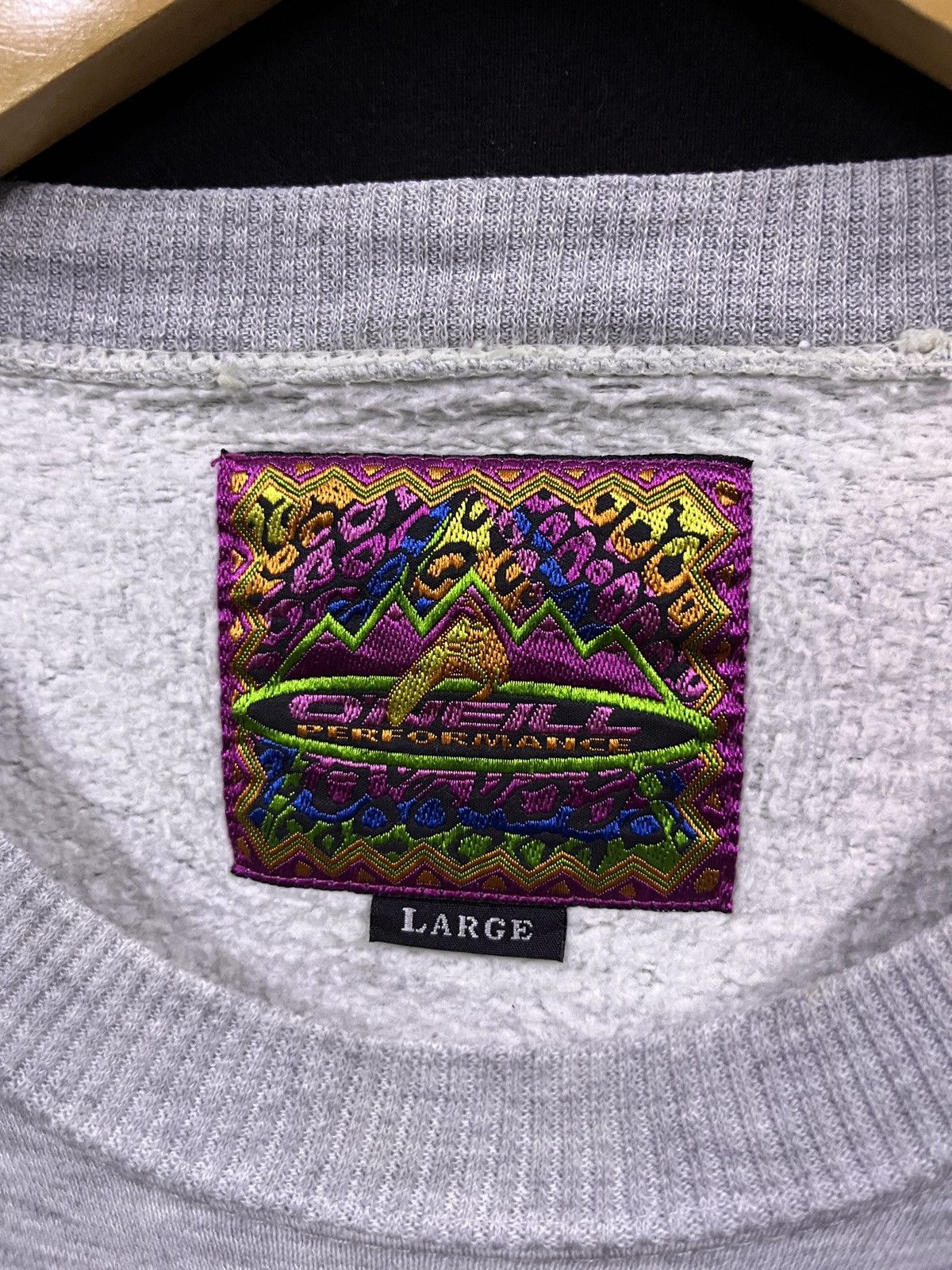 O'Neill VINTAGE ONIELL SWEATSHIRT SURFING Size US L / EU 52-54 / 3 - 4 Thumbnail