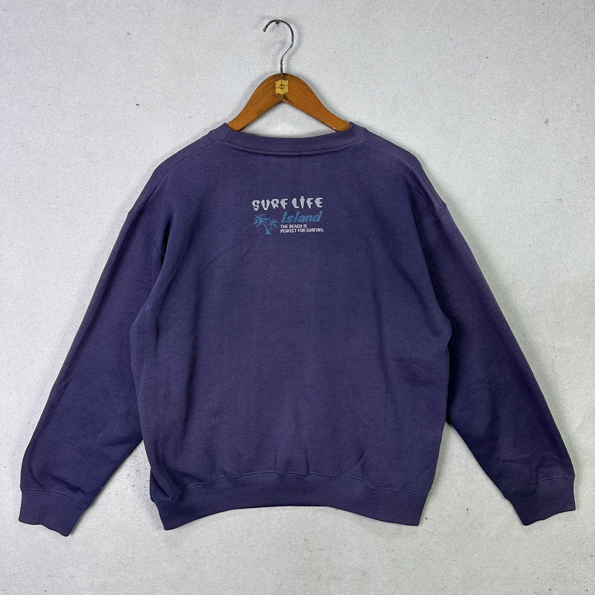 Vintage Vintage 90s 00s Gordon and Smith Surf Life Island Sweatshirt Size US L / EU 52-54 / 3 - 2 Thumbnail
