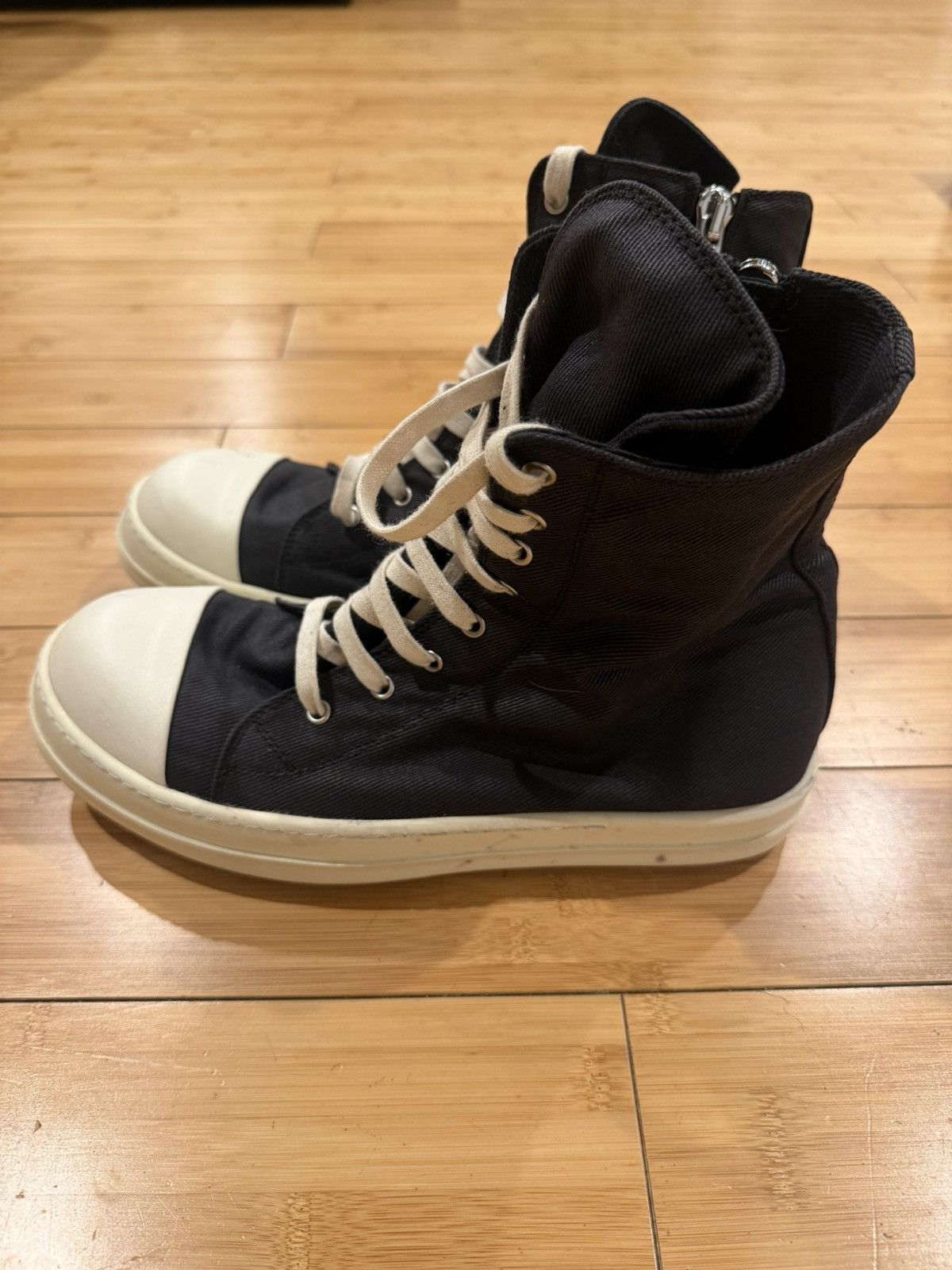 Rick Owens Drkshdw Ramones Canvas