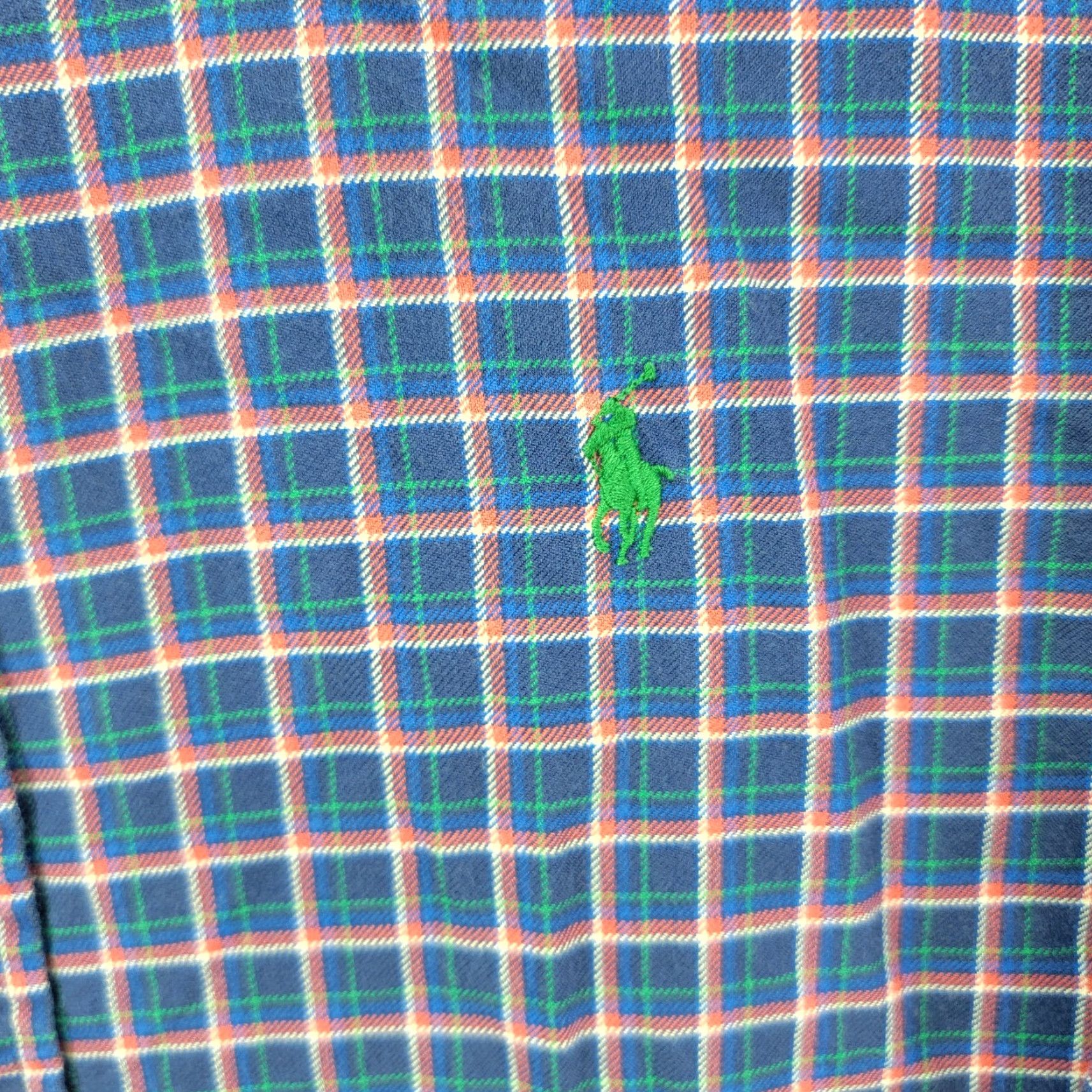 Polo Ralph Lauren VINTAGE Polo Ralph Lauren Shirt Mens XL Button-Up plaid check casual Size US XL / EU 56 / 4 - 2 Thumbnail