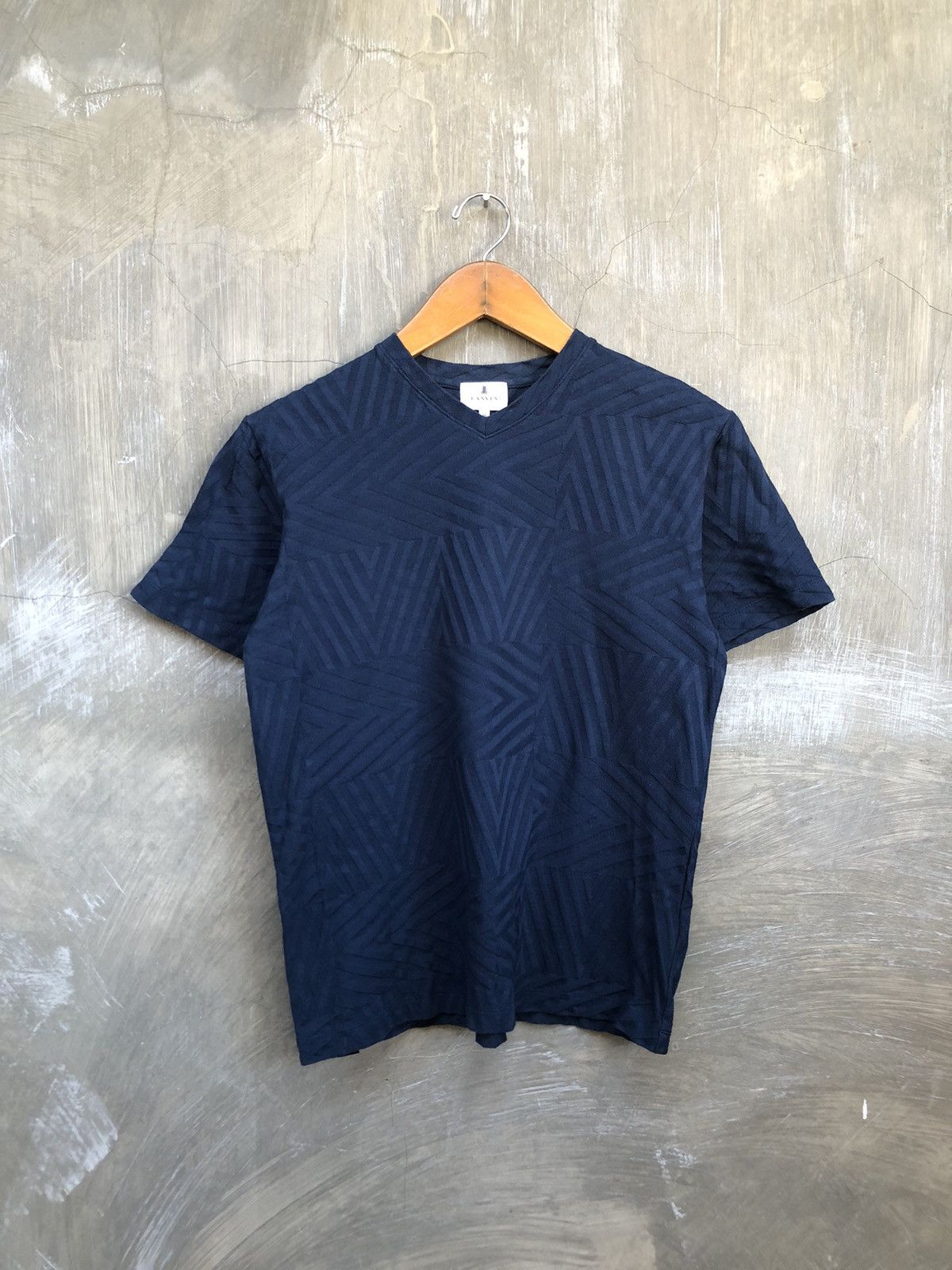 Lanvin Lanvin En Bleu Navy T-shirt Size US S / EU 44-46 / 1 - 1 Thumbnail