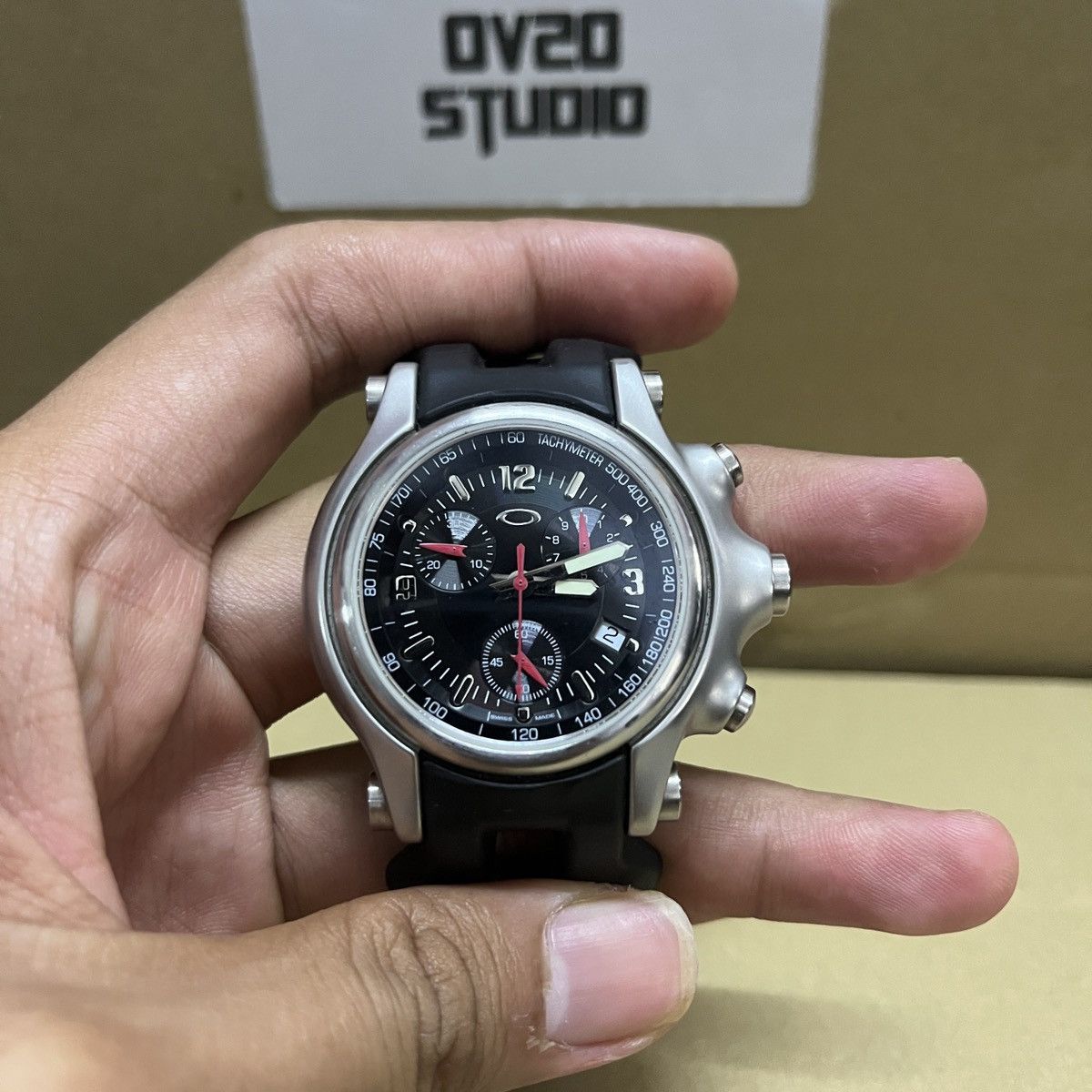 Oakley Oakley Holeshot 6-Hand Swiss Made Quartz Size ONE SIZE - 3 Thumbnail