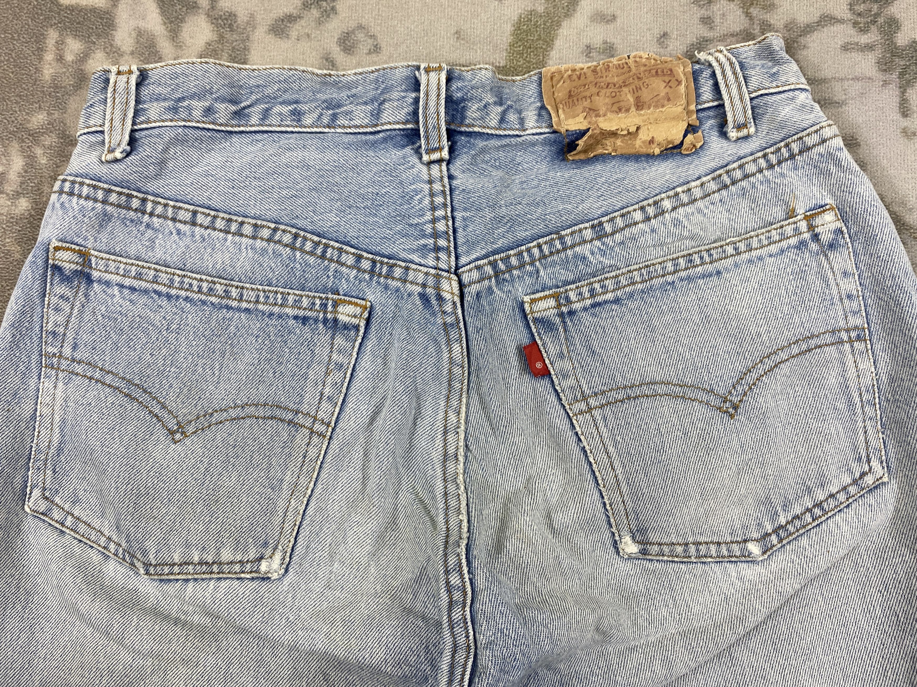 Levi's Vintage Levi's 501 Light Blue Jeans 29x32.5- JN3789 Size US 29 - 4 Thumbnail