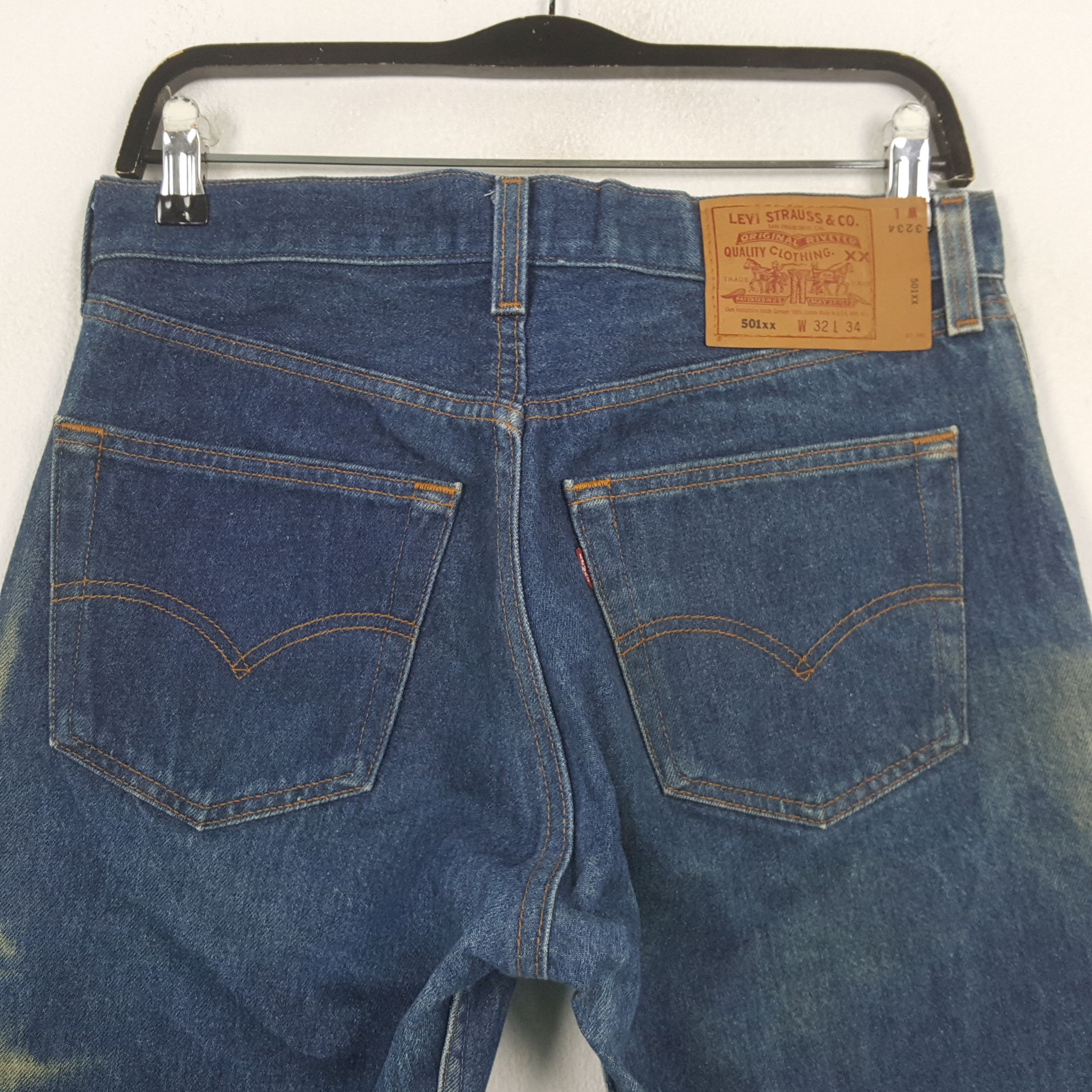Levi's Levis 501 Streetwear Style Jeans RR17 Size US 30 / EU 46 - 5 Thumbnail