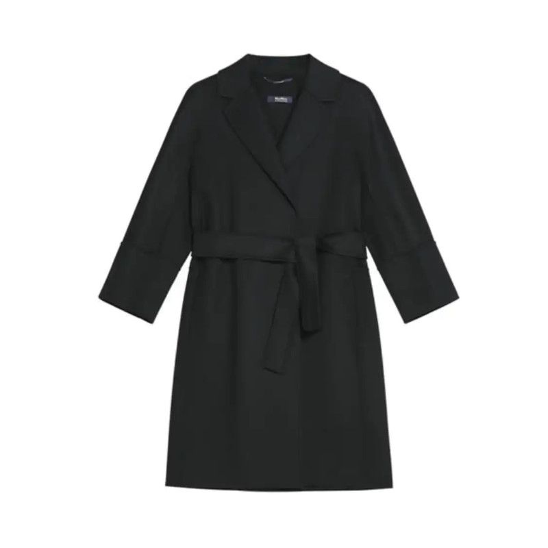 MaxMara Elegant Black Coat for Women 0089