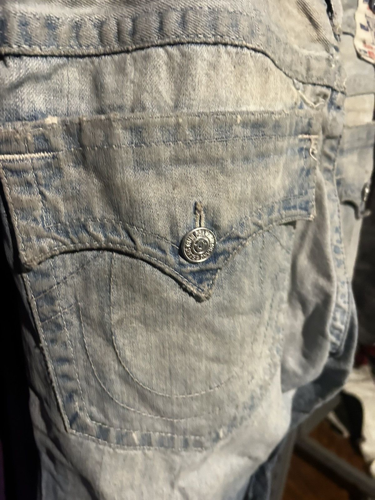True Religion True Religion Straight Cut Jeans Size US 36 / EU 52 - 6 Thumbnail
