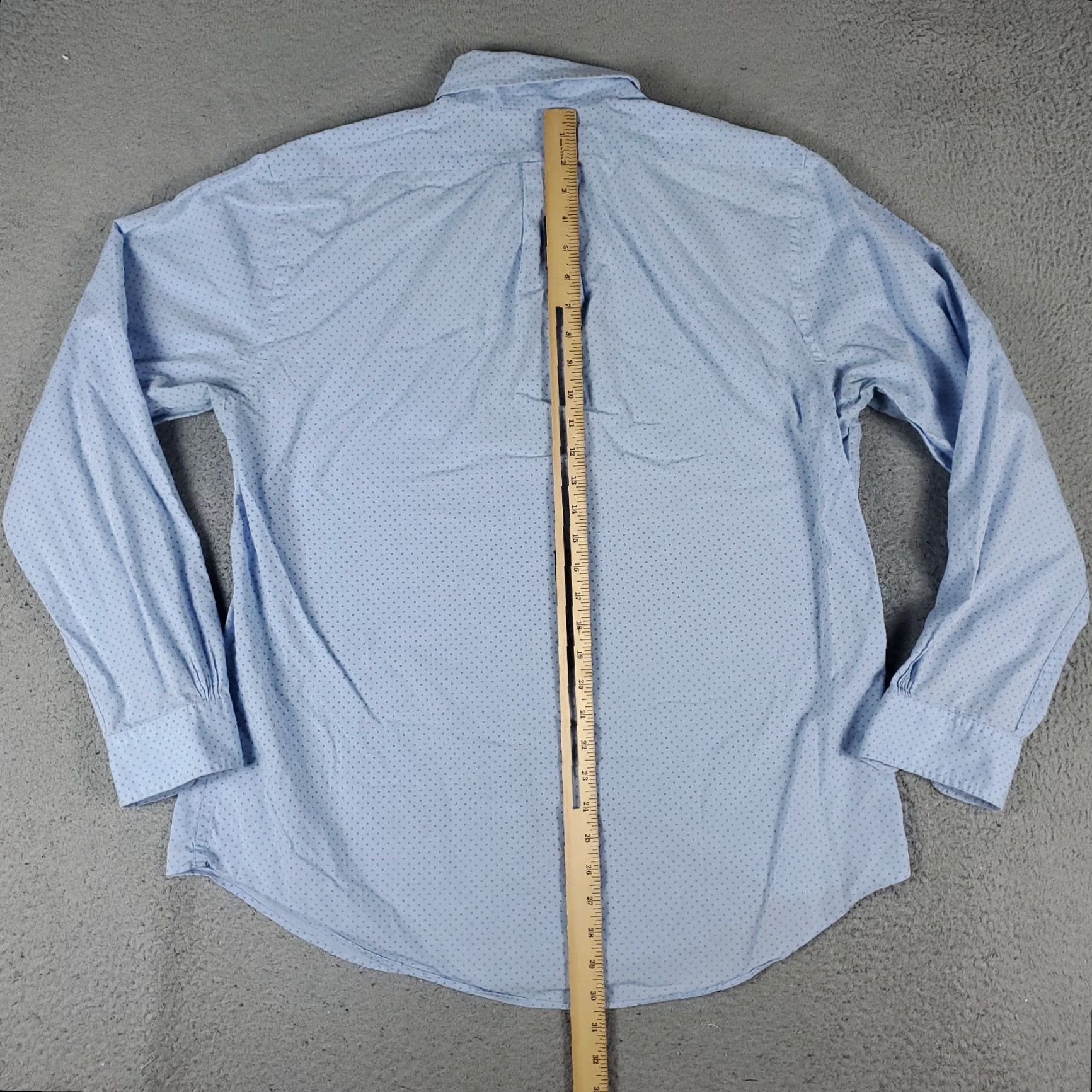 Brooks Brothers Brooks Brothers Blue Geometric Button-Up Shirt Men's Large Long Sleeve Casual Size US L / EU 52-54 / 3 - 5 Thumbnail