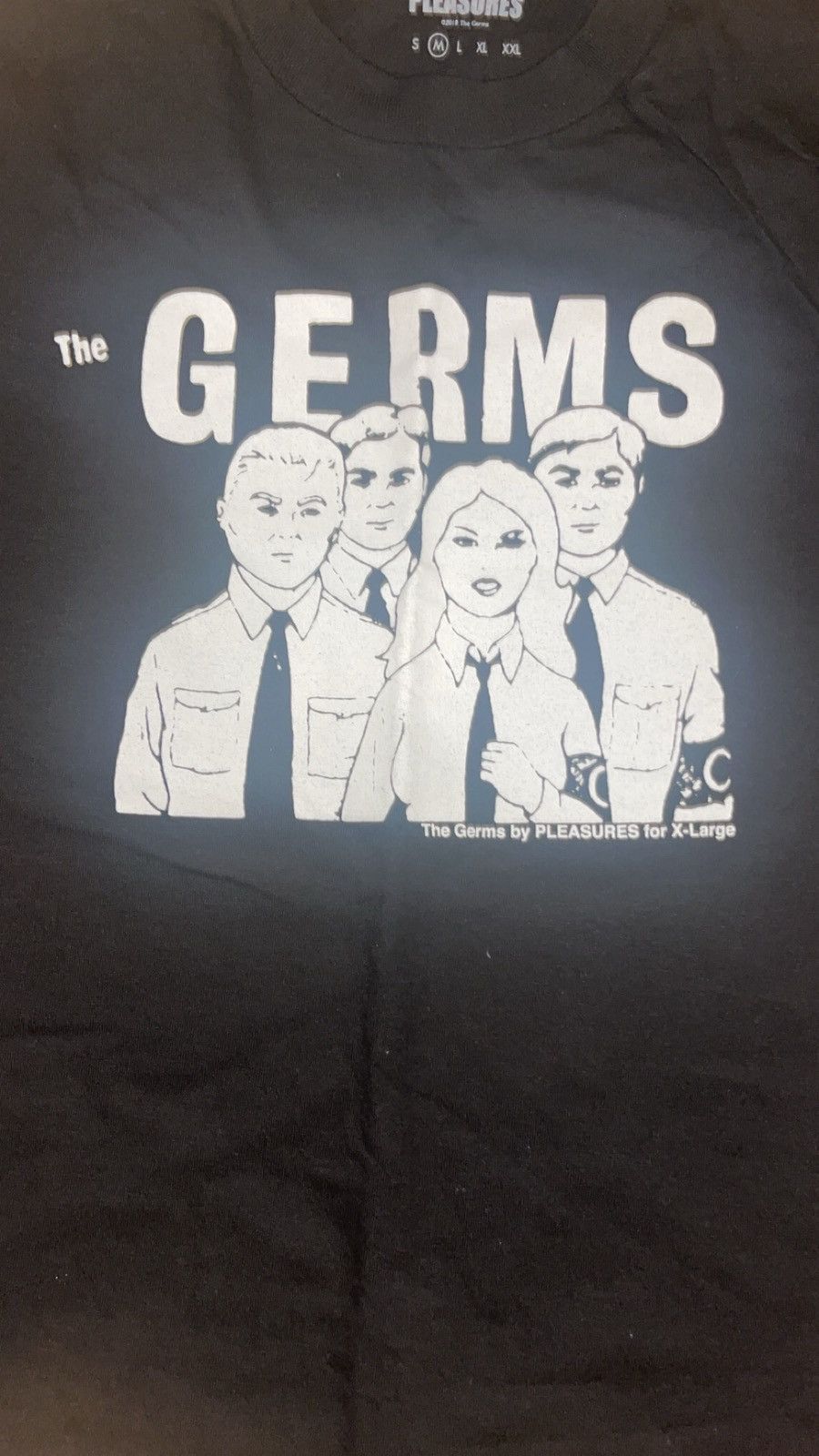 Pleasures Pleasures X X-Large The Germs T-shirt NWOT Size US M / EU 48-50 / 2 - 2 Thumbnail
