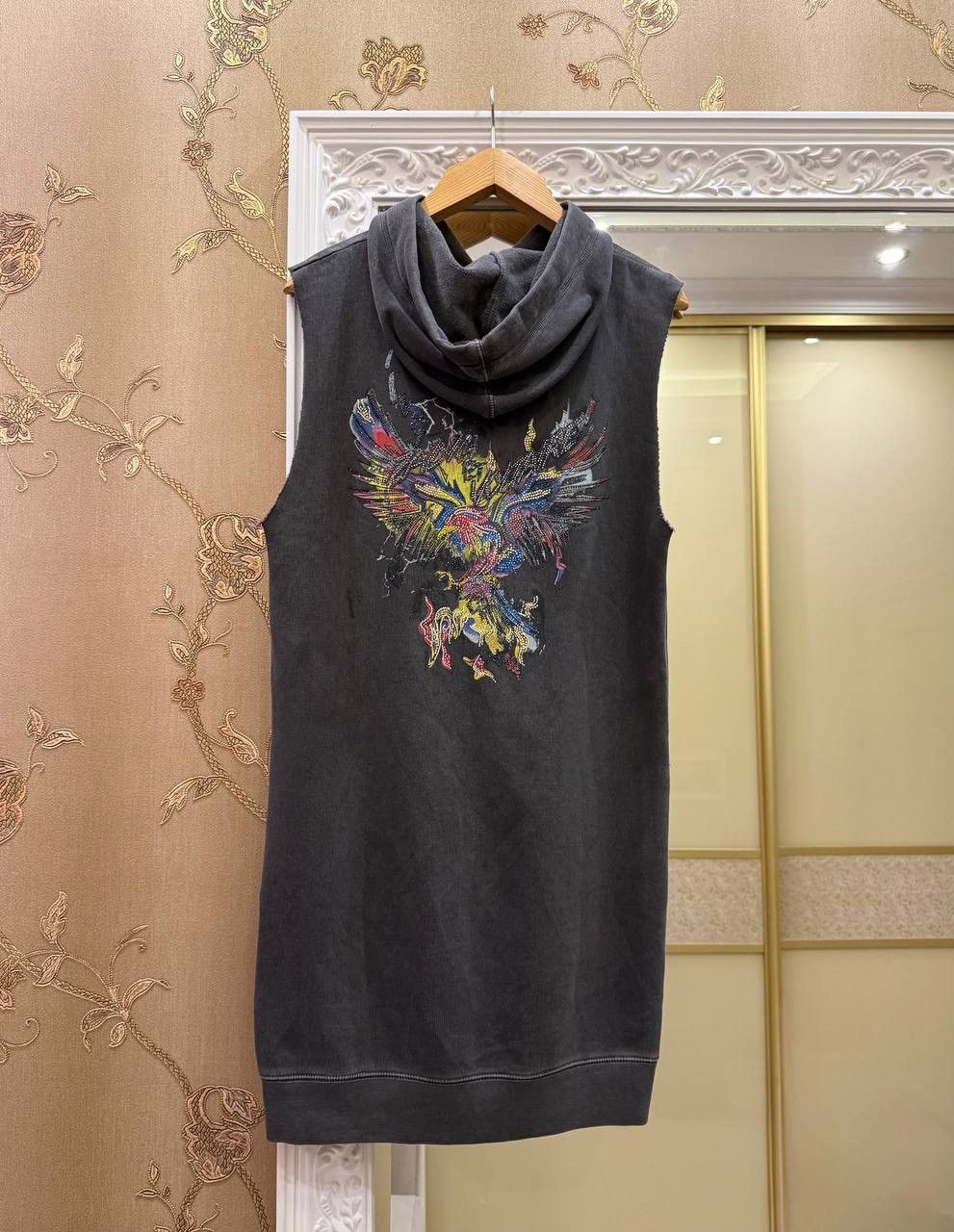 Zadig & Voltaire Zadig and Voltaire S1A Eagle Sleeveless Dress Gray Size S Size S / US 4 / IT 40 - 1 Thumbnail