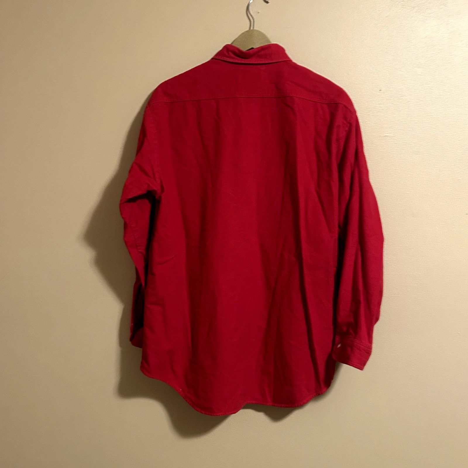 Big Mac Vintage 70s Red Big Mac Button Up Shirt Large Size US L / EU 52-54 / 3 - 4 Thumbnail