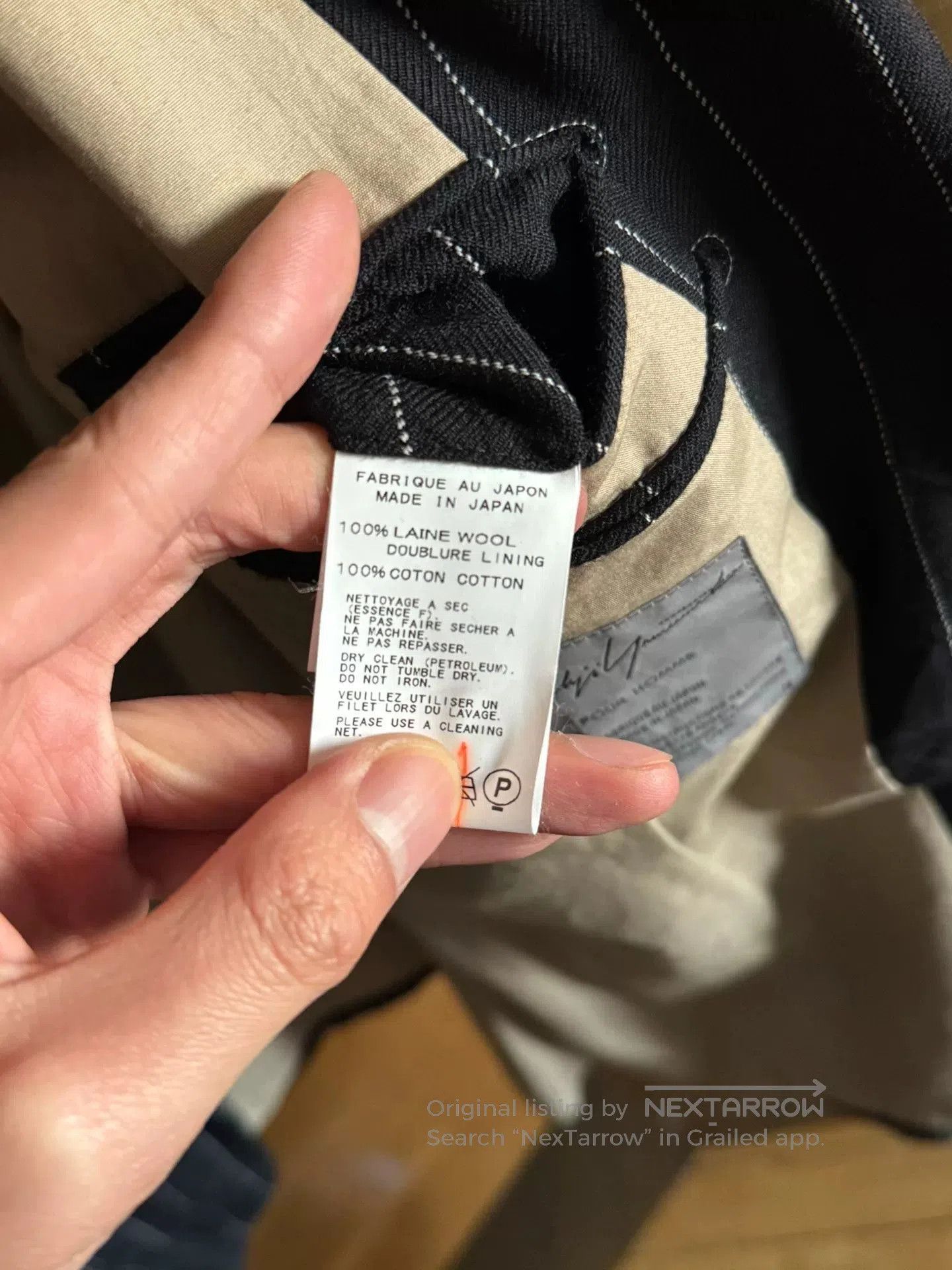Yohji Yamamoto Yohji Yamamoto Pour Homme 11AW Size 3. Size US L / EU 52-54 / 3 - 4 Thumbnail