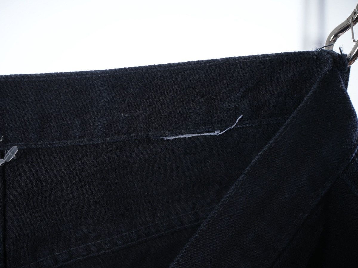 Armani Vintage 90's Armani Jeans Metal Logo Black Denim Comfort fit Size US 32 / EU 48 - 6 Thumbnail
