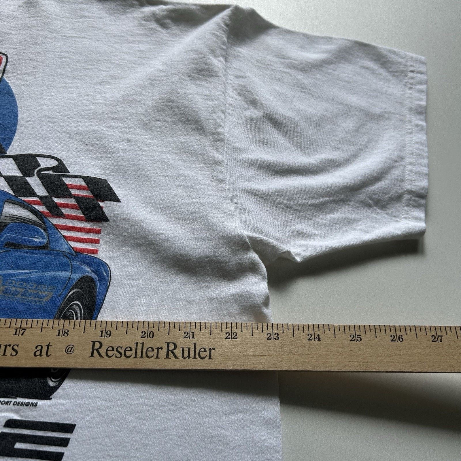 Ford Vintage Dodge Racing Promo T-Shirt XL 90s Fruit Of The Loom Size US XL / EU 56 / 4 - 7 Thumbnail