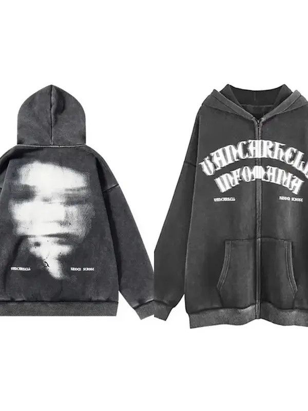 Other Vintage Double Face Printed Hoodie Size US L / EU 52-54 / 3 - 5 Thumbnail