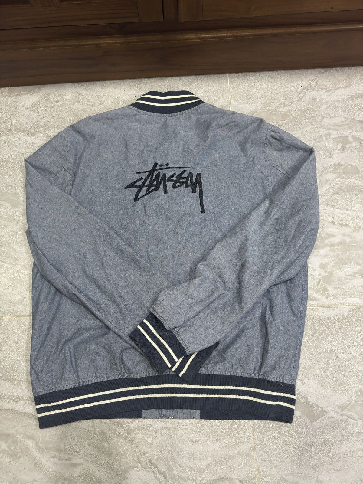 Stussy STUSSY ZIPPER JACKET Size US L / EU 52-54 / 3 - 8 Thumbnail