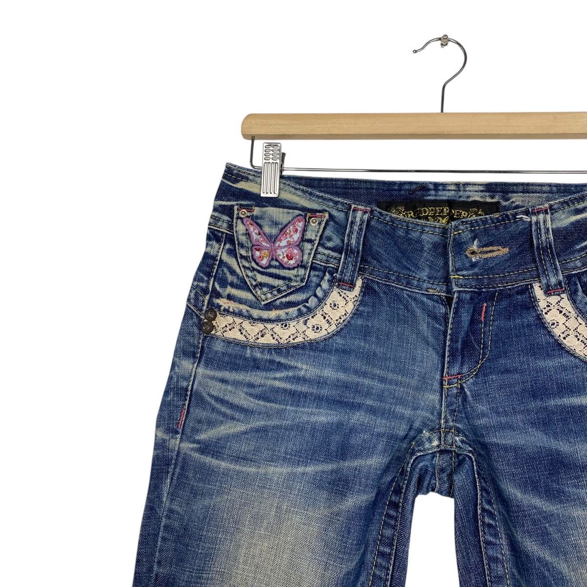 Japanese Brand Red Pepper flare denim japan Size 26" / US 2 / IT 38 - 6 Thumbnail
