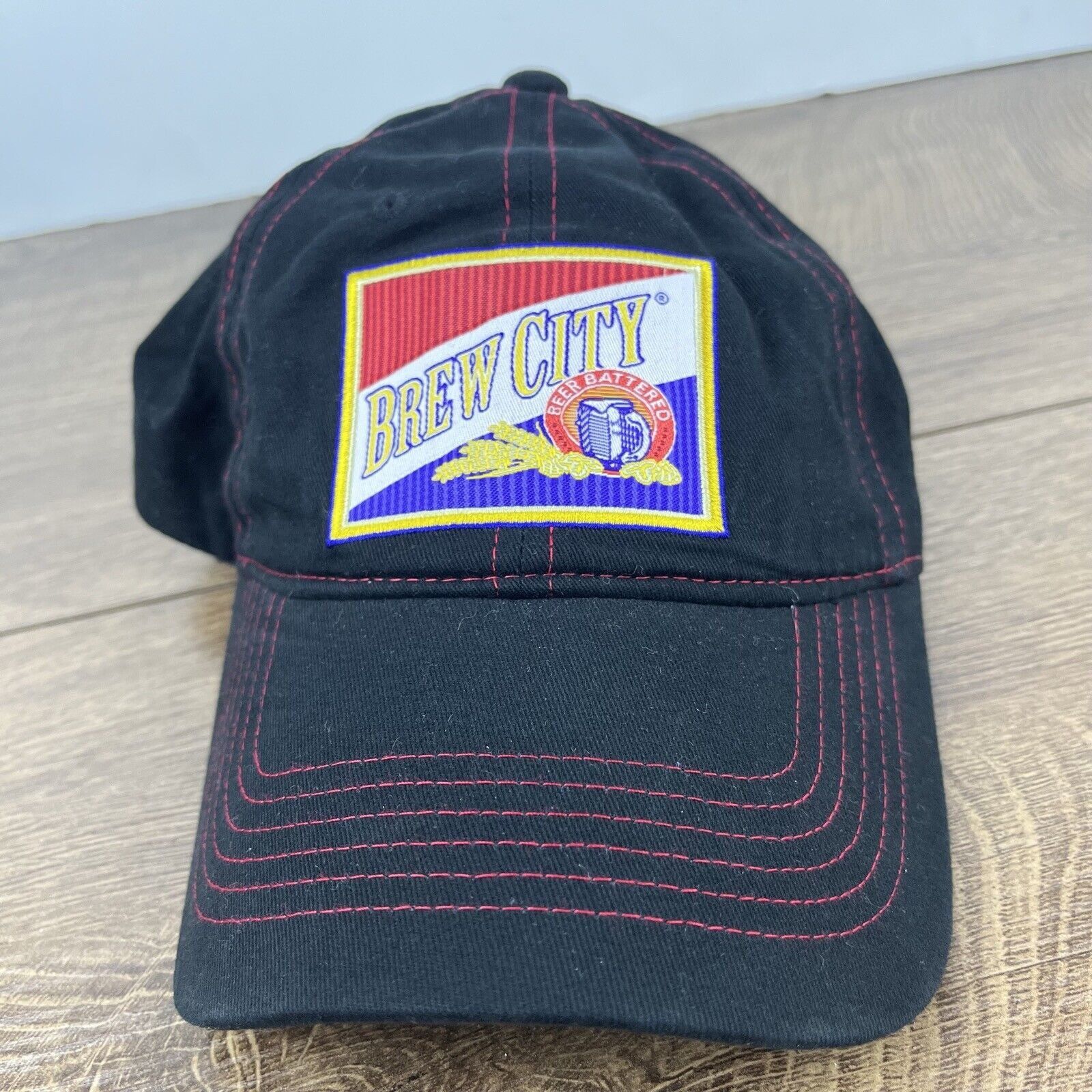 Other Brew City Hat Black Cap Hat Adjustable Hat Black Adult Hat Size ONE SIZE - 4 Thumbnail