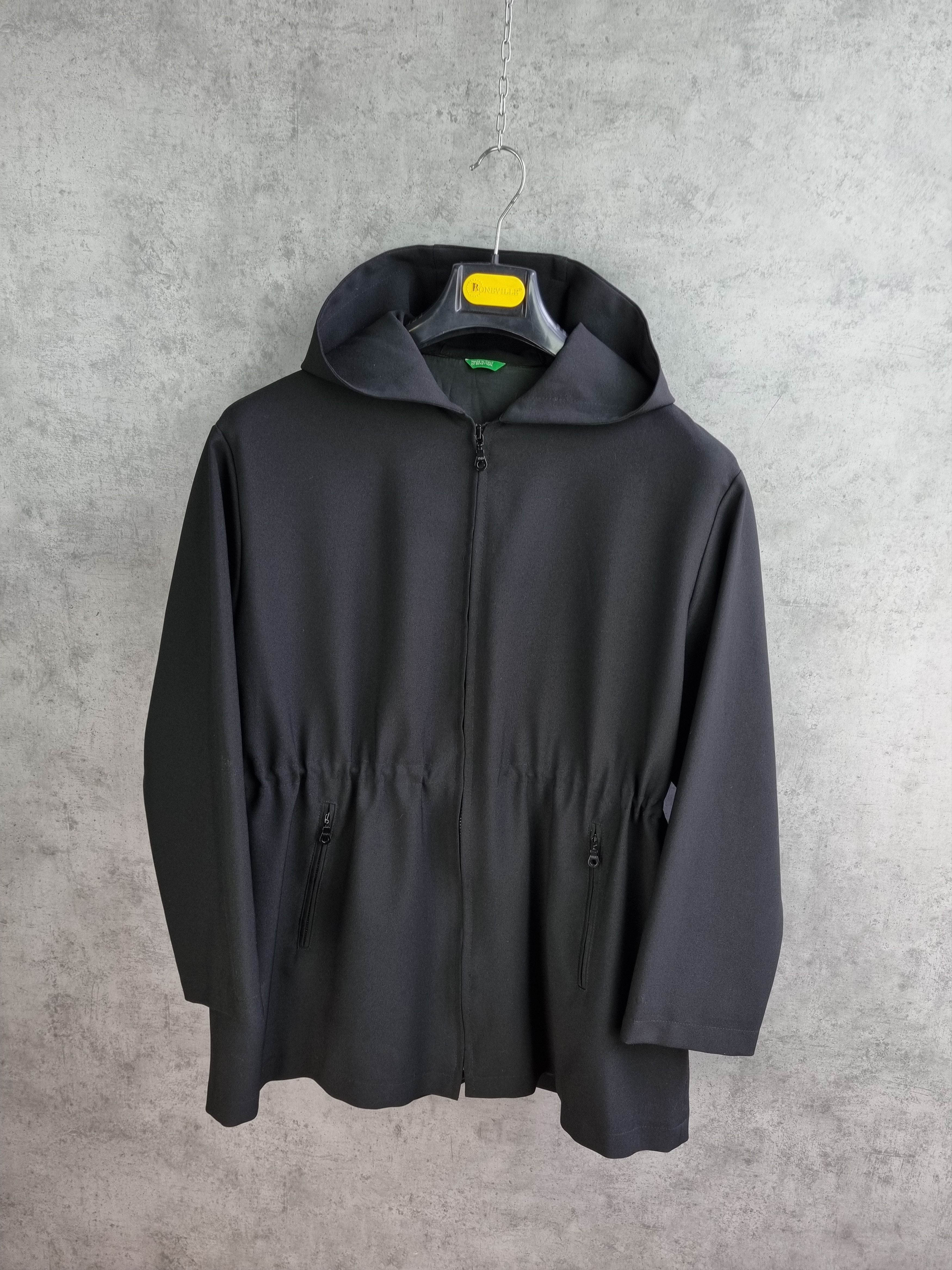 Made in Italy BENETTON Hooded Light Jacket RICK OWENS Style