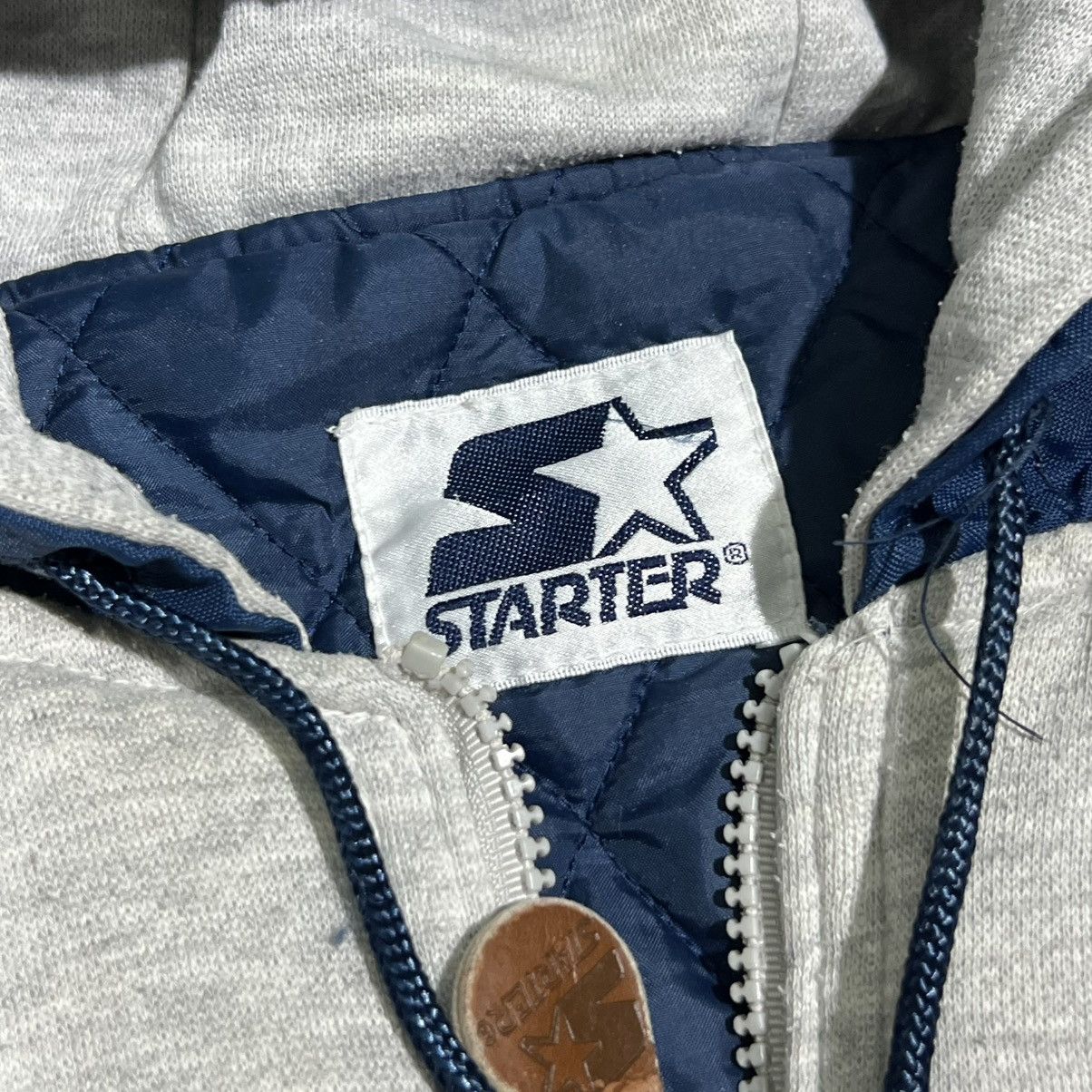Starter Vintage Y2K Starter Georgetown Reversible Bomber Streetwear Size US L / EU 52-54 / 3 - 6 Thumbnail