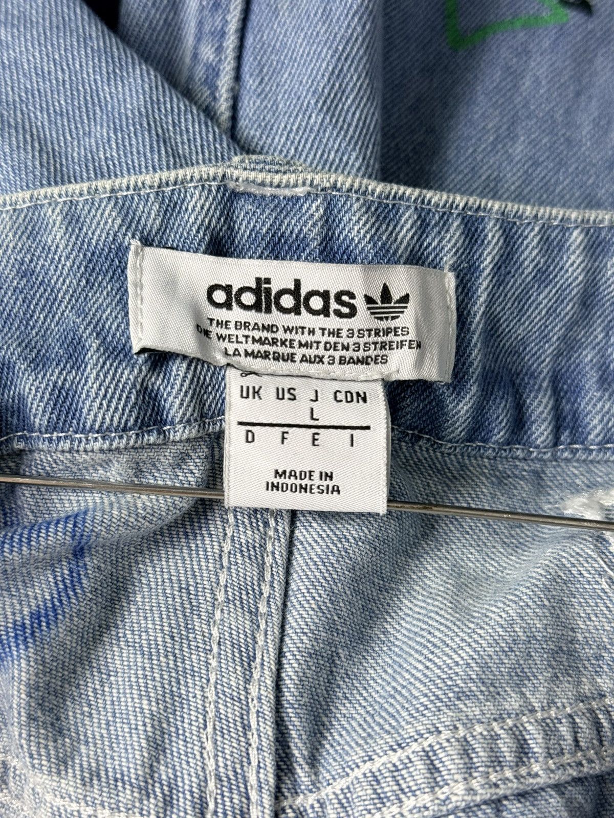 Adidas Adidas x Fiorucci Denim Track Pants Size 27" / US 4 / IT 40 - 15 Thumbnail