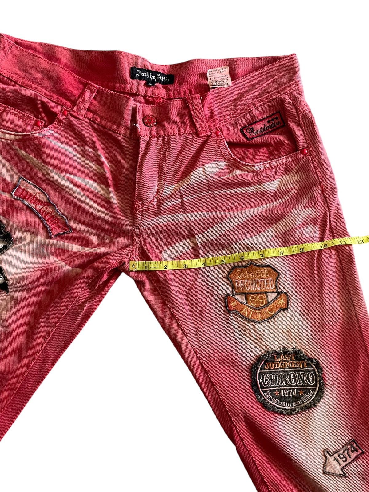 In The Attic ATC X IN THE ATTIC DENIM PANTS Size US 33 - 4 Thumbnail