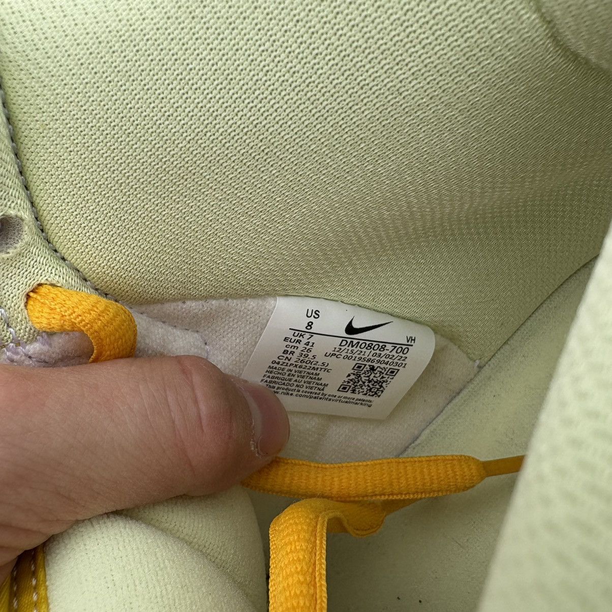 Nike Nike Dunk High ‘Pineapple’ - 8M/9.5W Size US 8 / EU 41 - 9 Thumbnail