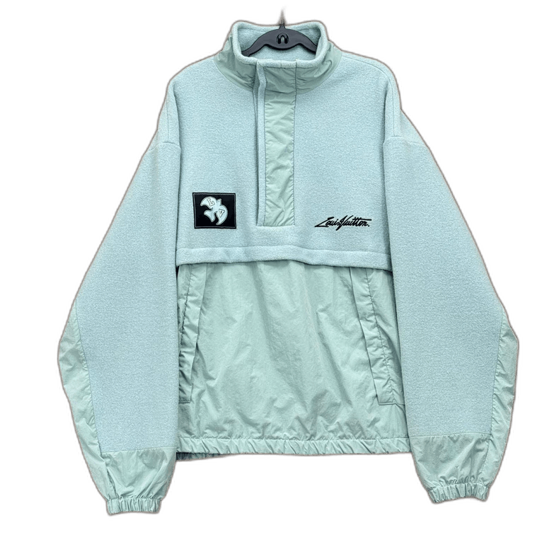 Louis Vuitton Half-Zip Jacket in Blue