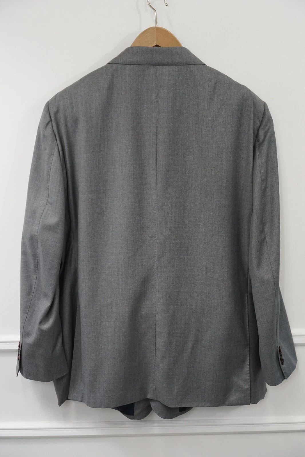 Suitsupply Men Suitsupply Blazer La Spalla Grey Vitale Barberis US56S Size 54L - 2 Thumbnail