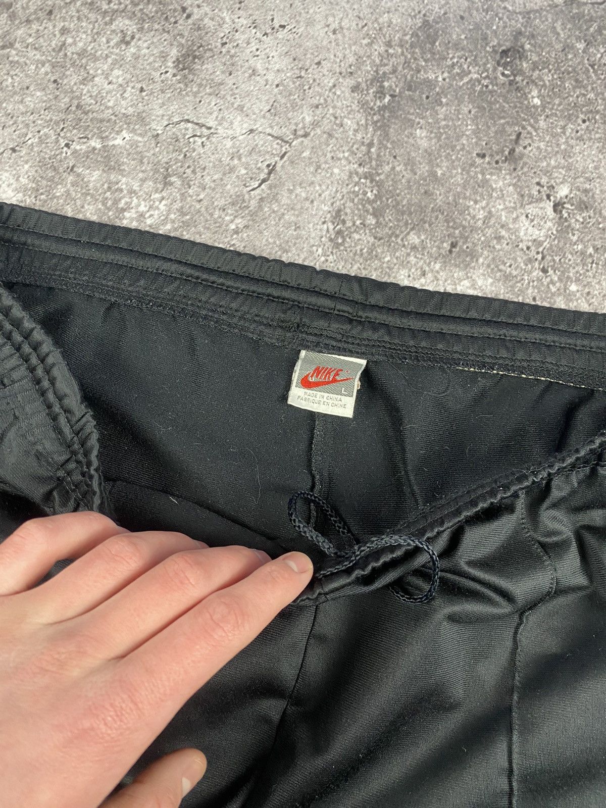 Nike × Vintage Vintage 00’s Nike Beaverton Oregon distressed baggy pants🔥🔥 Size US L / EU 52-54 / 3 - 5 Thumbnail