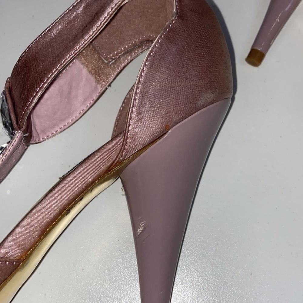 Steve Madden Steve Madden l Satin Platform Heels W/ Gemstones 8 Size US 8 / IT 38 - 12 Thumbnail