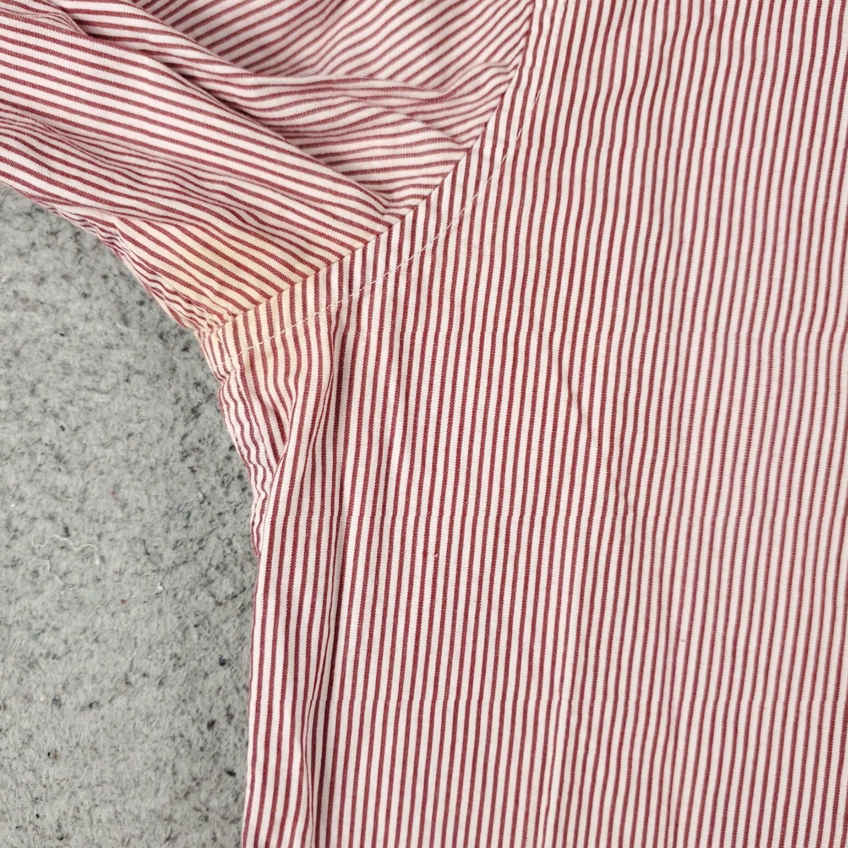Original Penguin Original Penguin Button-Up Shirt Mens Small Red Striped Casual Long Sleeve Classic Preppy Size US L / EU 52-54 / 3 - 3 Thumbnail