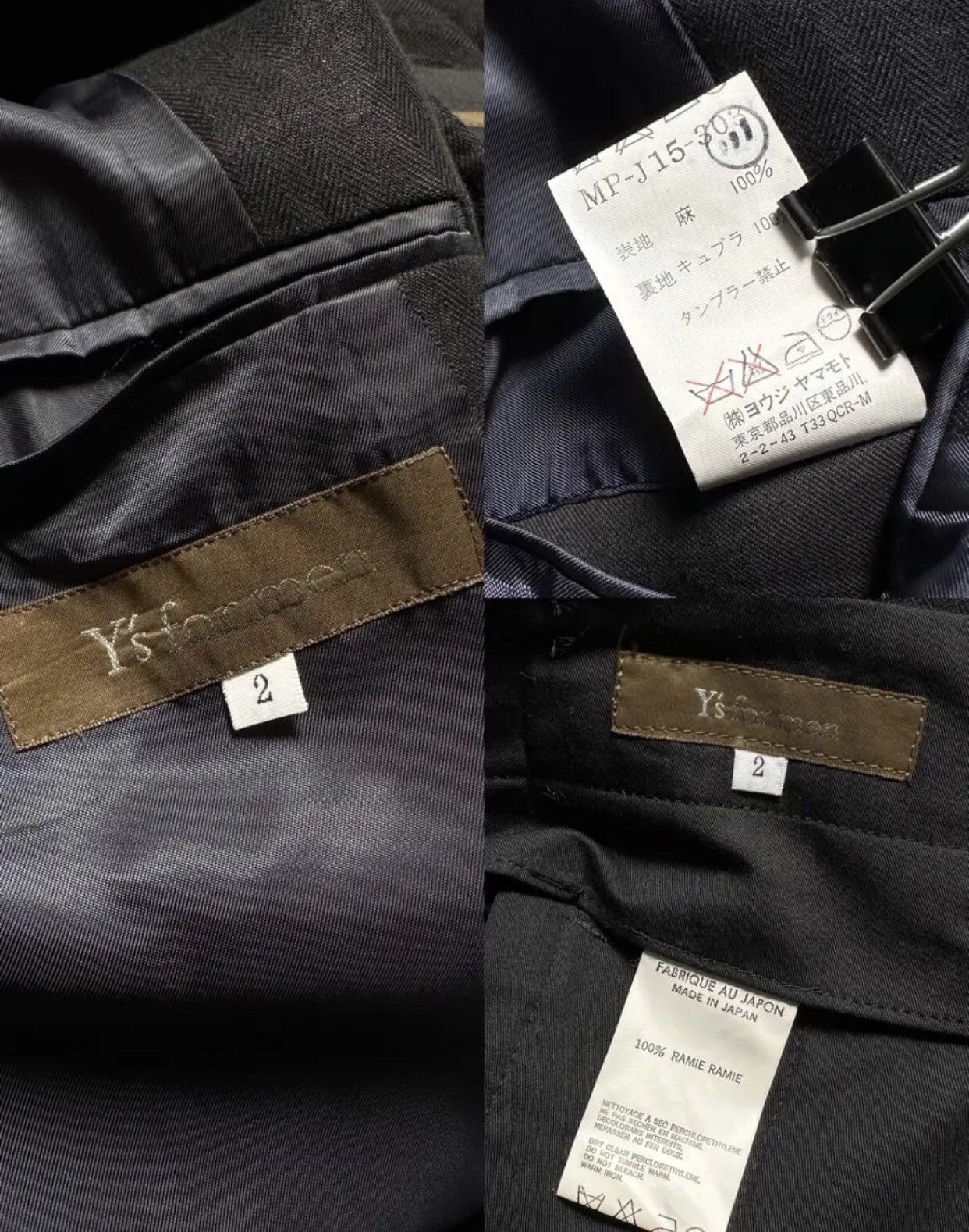 ヨウジヤマモト　Yohji Yamamoto 1998SS ヨウジ ヨウジヤマモトYohji Yamamoto 1998SS ヨウジ