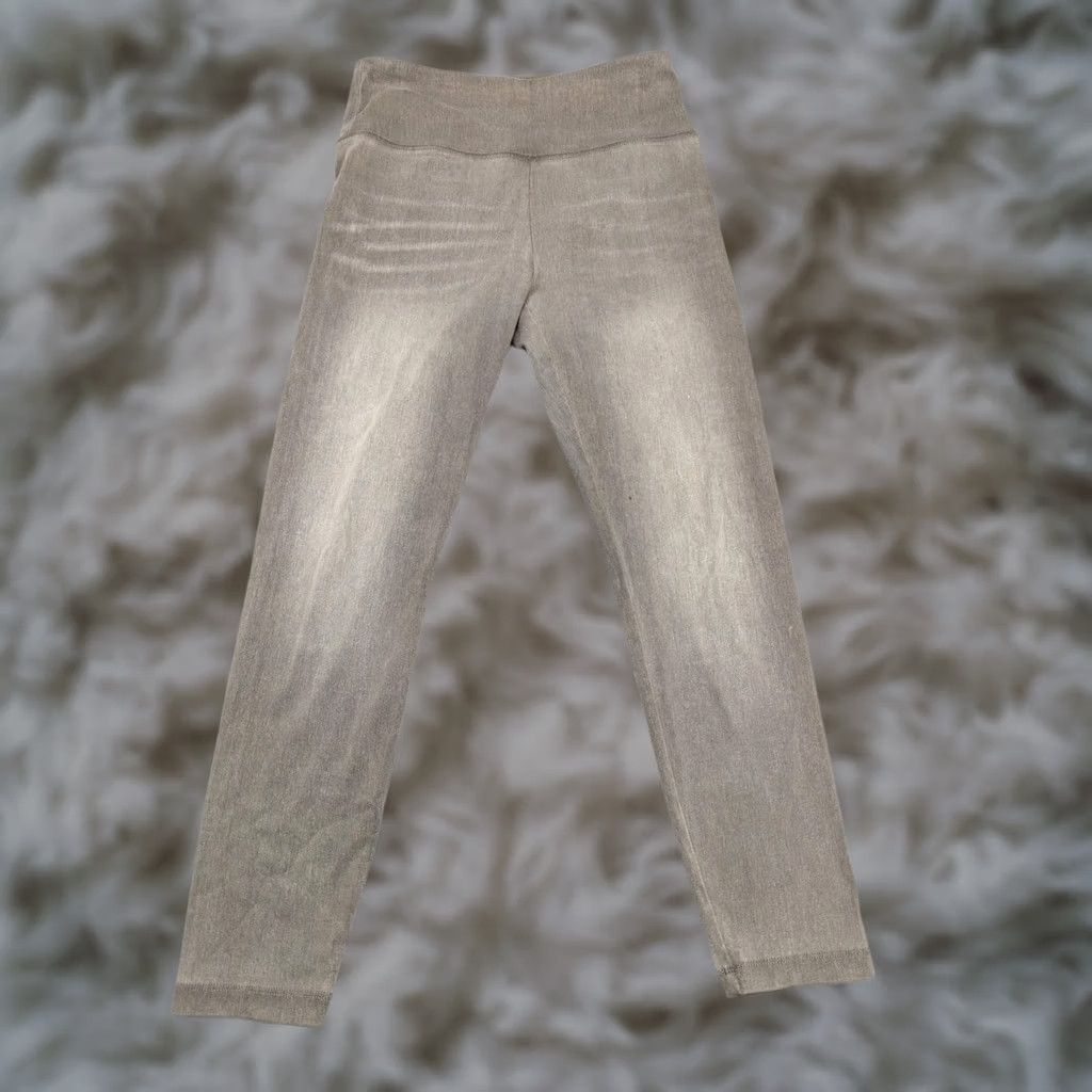 Soft Surroundings Soft Surroundings Leggings Womens Small Gray High Rise Pull On Stretch Pants Size 28" / US 6 / IT 42 - 1 Thumbnail