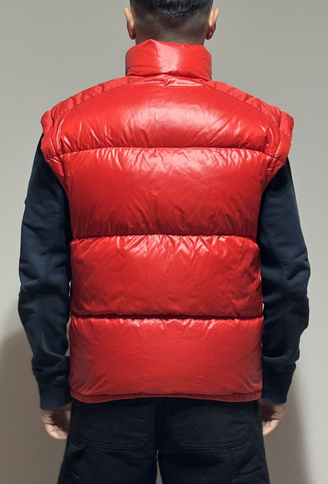 Moncler Rare Moncler Grenoble Red Down Vest Puffer Jacket Size L / US 10 / IT 46 - 25 Thumbnail