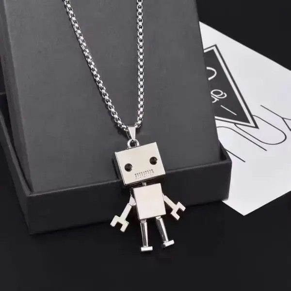 Jewelry Chizuru x Erika Robot Pendant Chain Necklace Size ONE SIZE - 3 Thumbnail