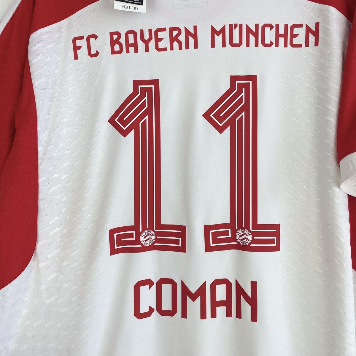 Adidas Bayern Munich Coman Home Authentic Jersey HEAT.RDY 2024/2025 Size US XL / EU 56 / 4 - 10 Thumbnail