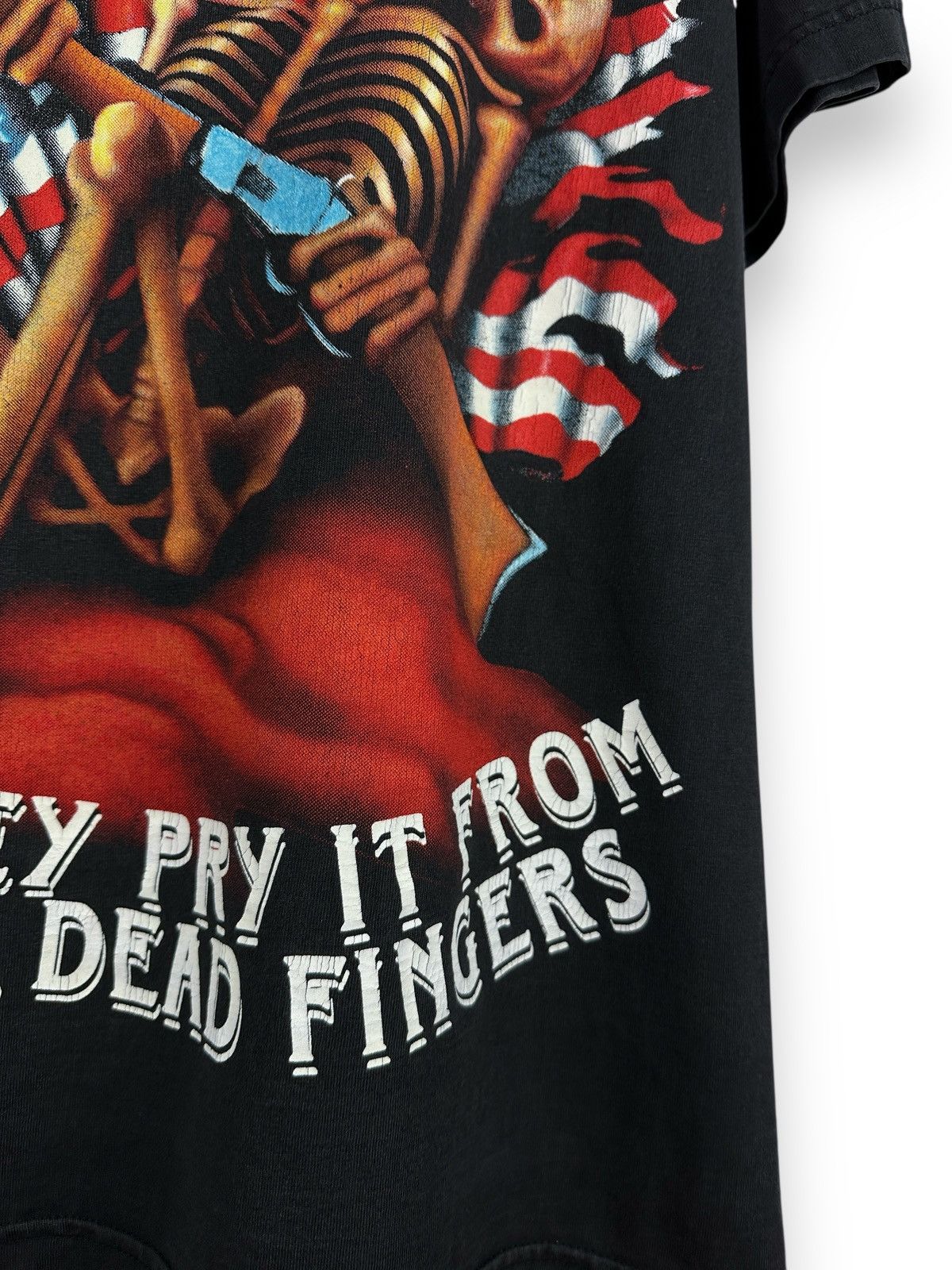 Vintage I'll Give Up My Gun When Pry It From My Cold Dead Fingers Size US L / EU 52-54 / 3 - 5 Thumbnail