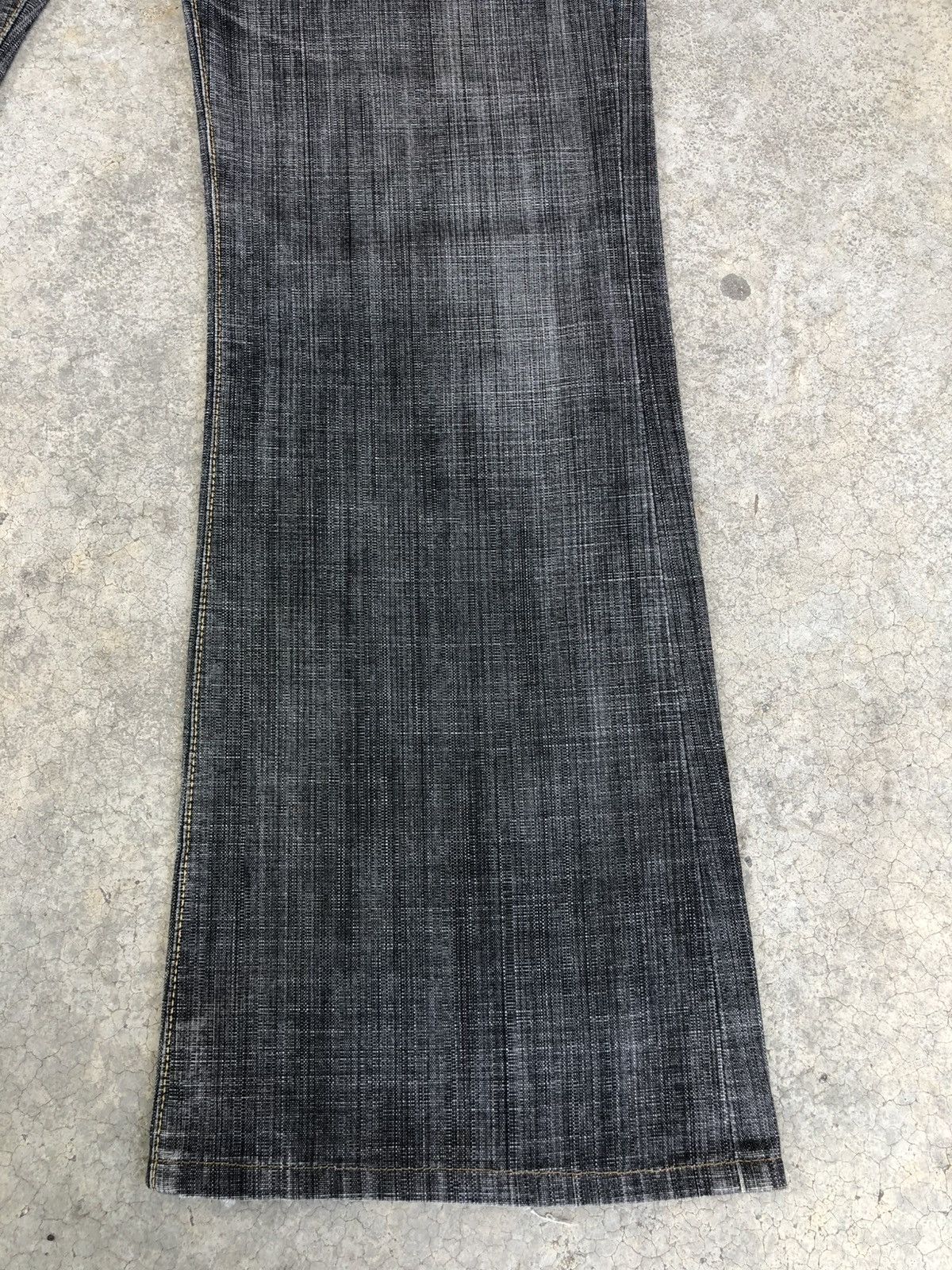 If Six Was Nine Japanese Edwin Flared Jeans Loose Jeans Distressed Jeans Size US 33 - 7 Thumbnail