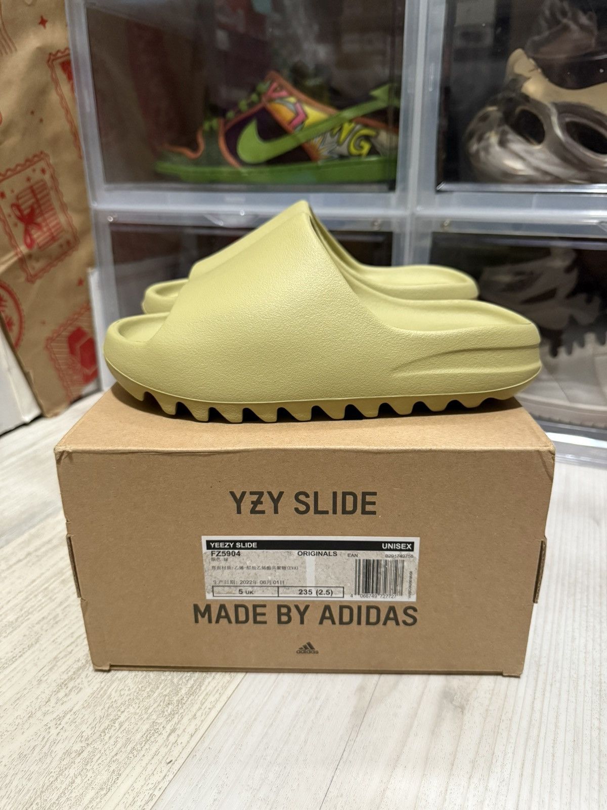 Adidas  Kanye West Adidas Yeezy Slide Resin 2022 | Grailed