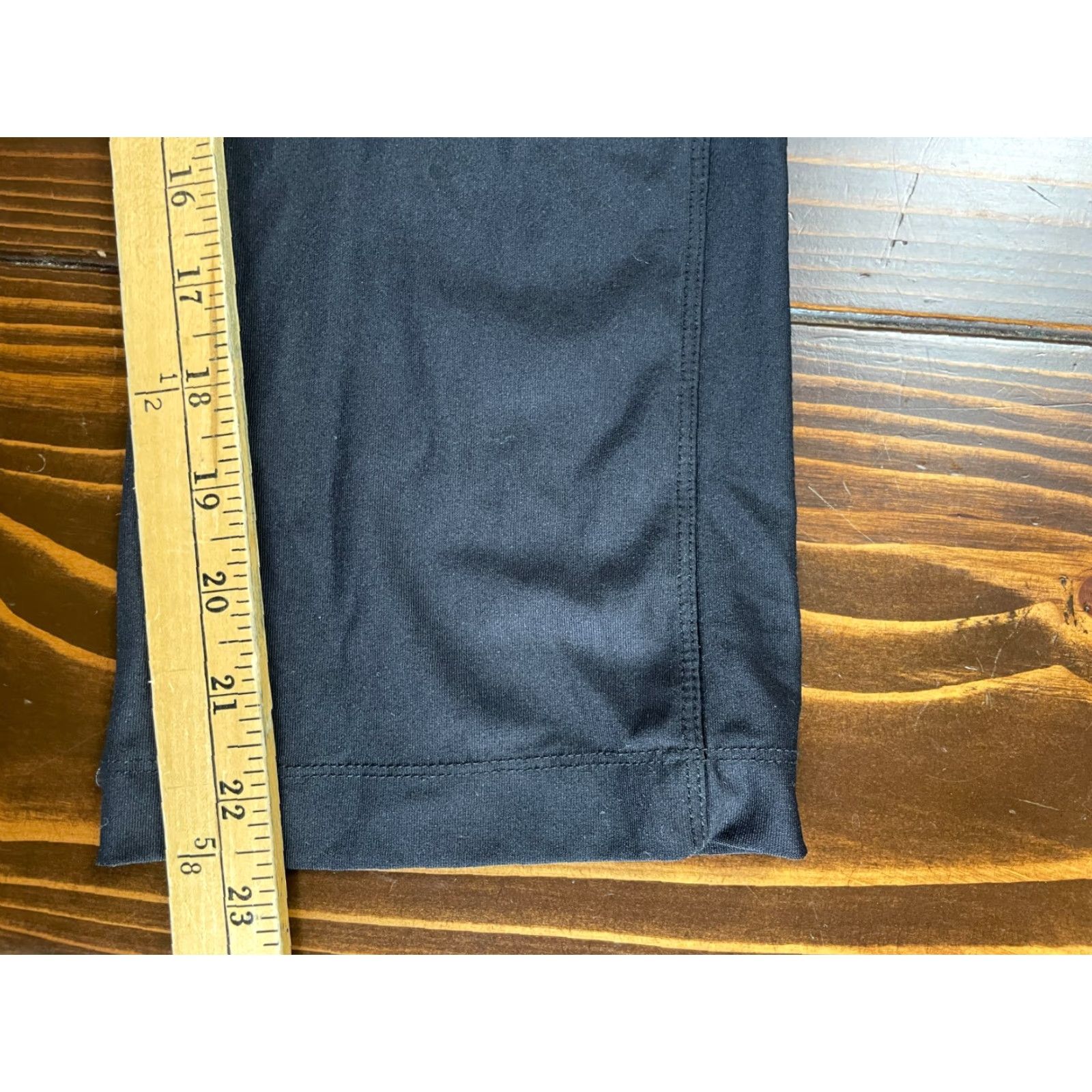Vintage Energy Zone Pants Women's Medium Black Cropped Activewear Leggings Size 32" / US 10 / IT 46 - 6 Thumbnail