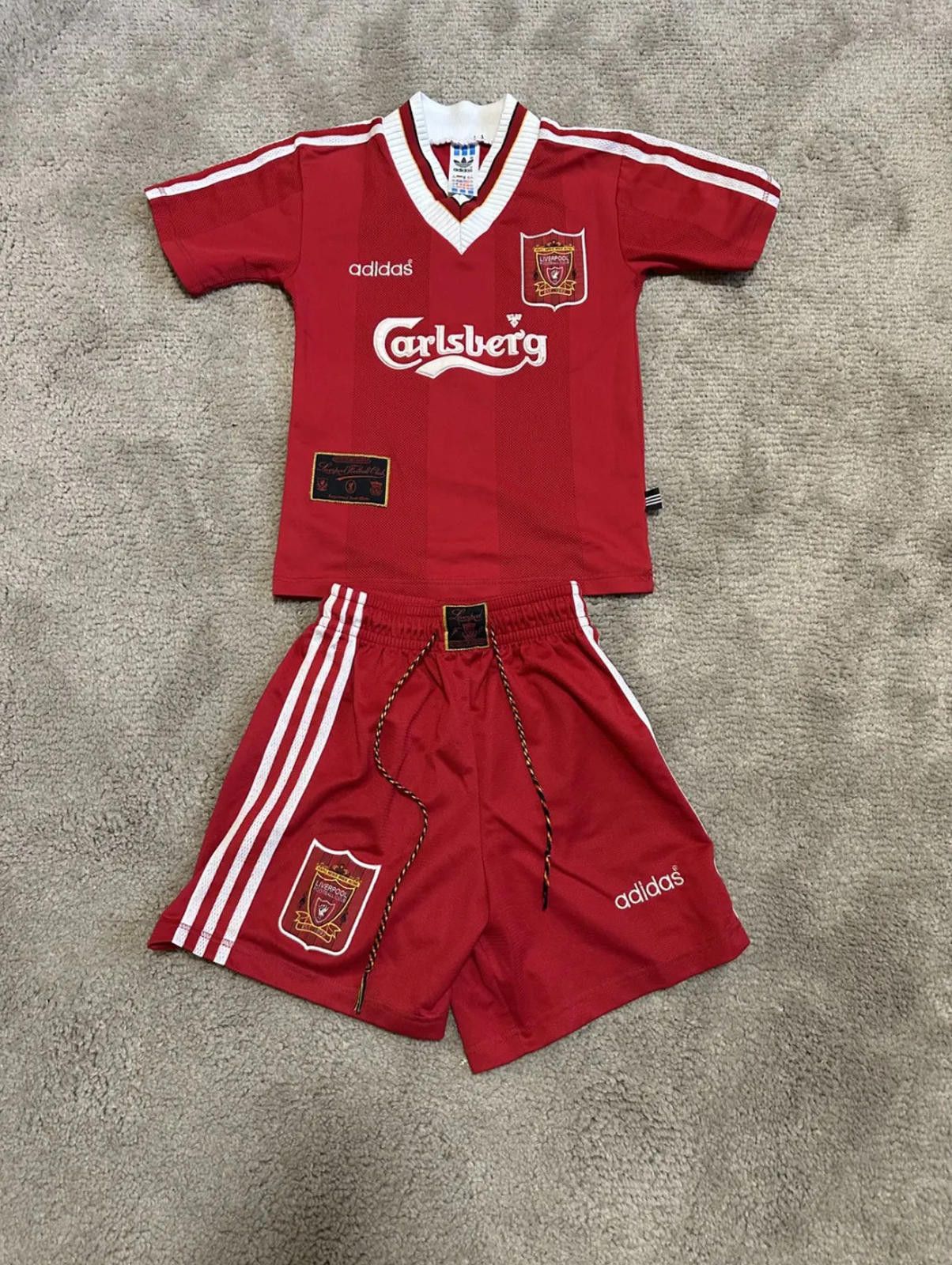 Adidas Adidas Liverpool 1995/96 Football Shirt Soccer Jersey Sz XXS Size US XXS / EU 40 - 1 Thumbnail