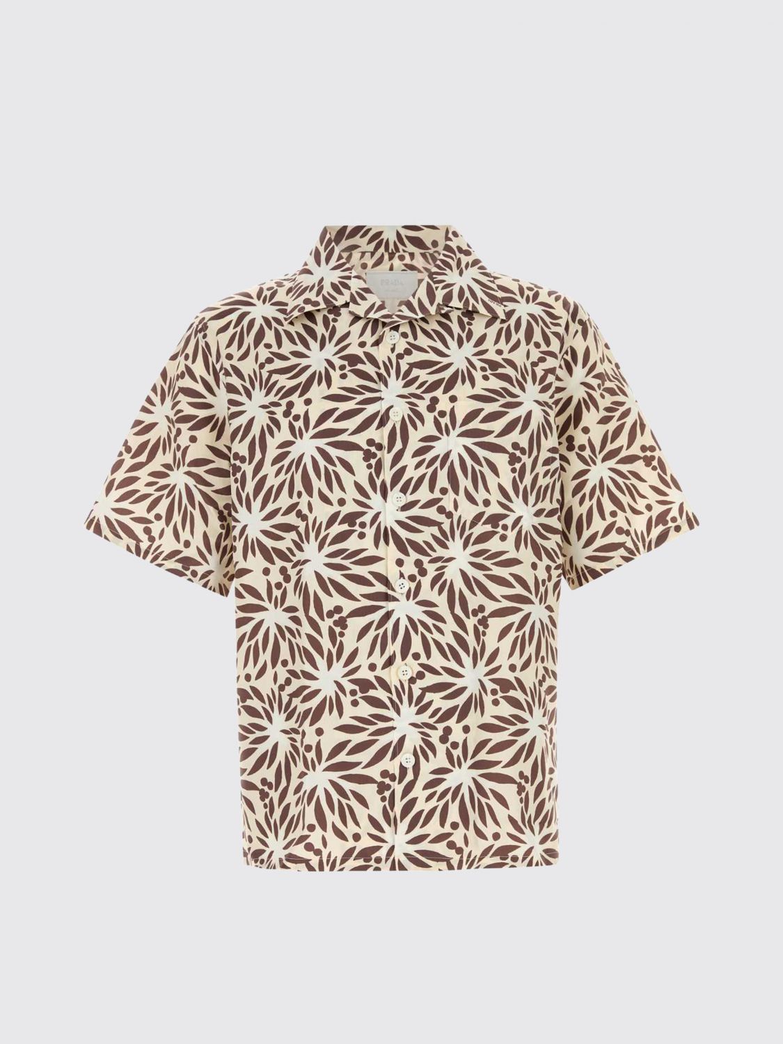 Prada Prada Shirt Men Beige Size US M / EU 48-50 / 2 - 1 Preview