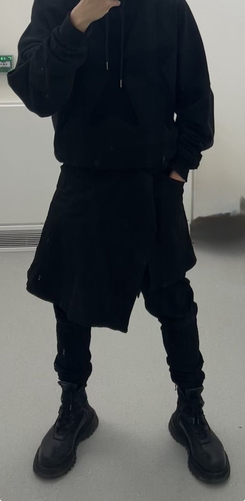 Julius Julius 7 asymmetrical Denim Layered Skirt Approx Size M Size US 32 / EU 48 - 10 Thumbnail