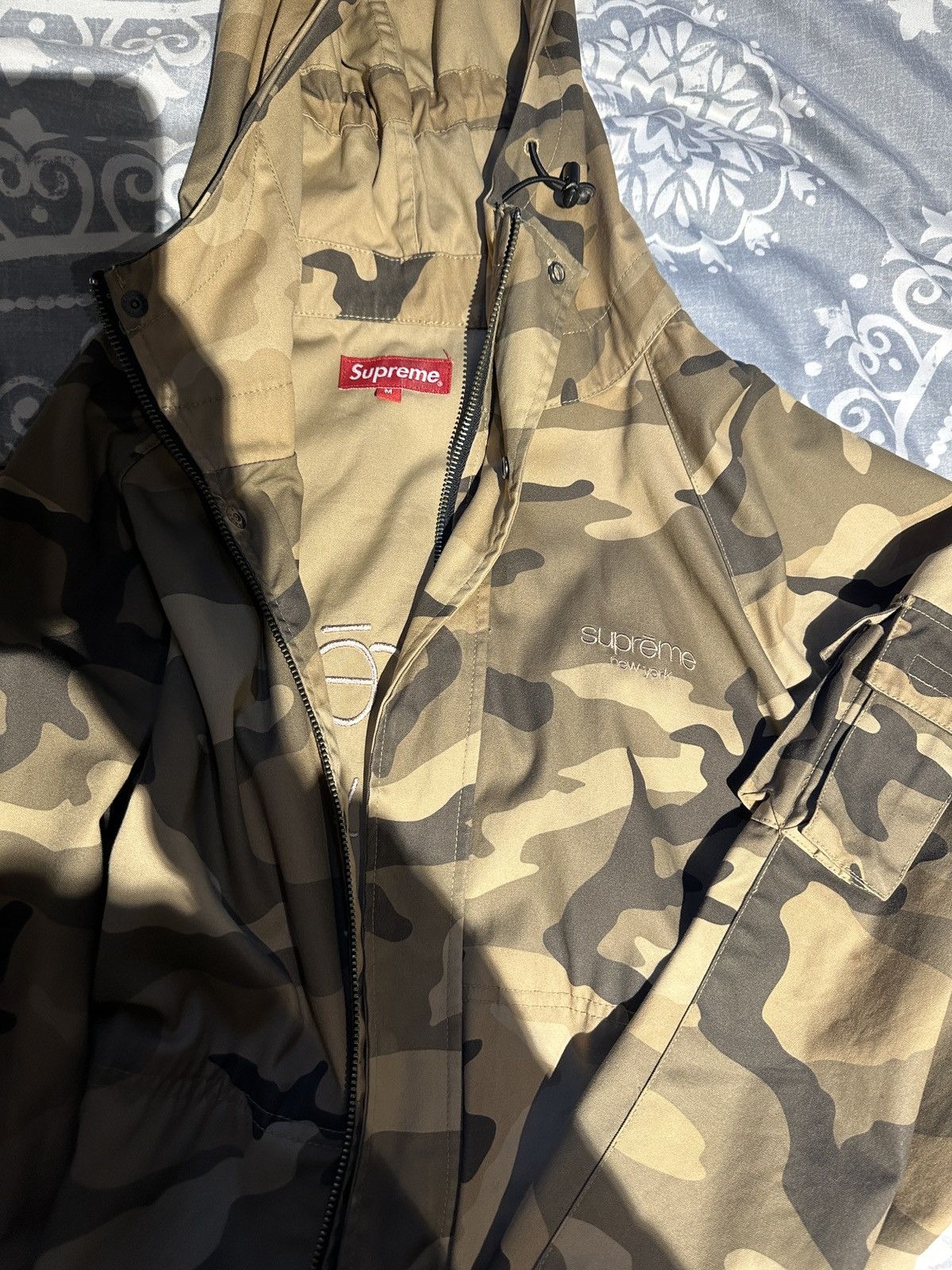 Supreme Supreme Camo Cotton Field Jacket FW19 Size US M / EU 48-50 / 2 - 3 Thumbnail