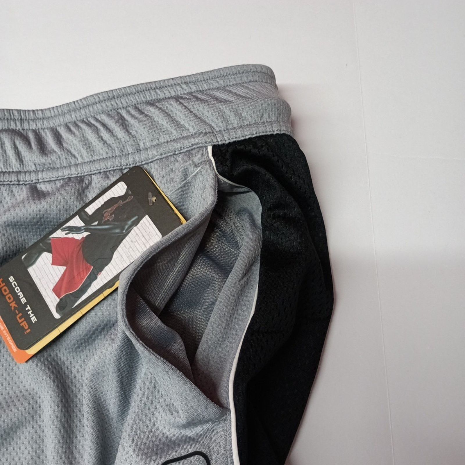 Other 2 AND1 Basketball Shorts Men’s Size 3XL Gray Blue 10" Ins Size US 44 / EU 60 - 3 Thumbnail