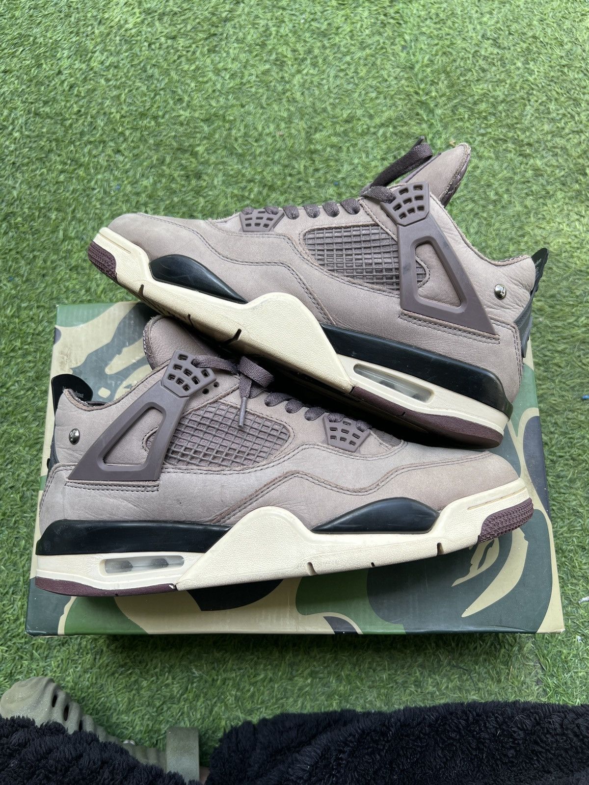 A Ma Maniere × Jordan Brand Ma Maniére × Nike Air Jordan 4 Retro Violet Ore DV6773-220 Size US 10 / EU 43 - 2 Thumbnail